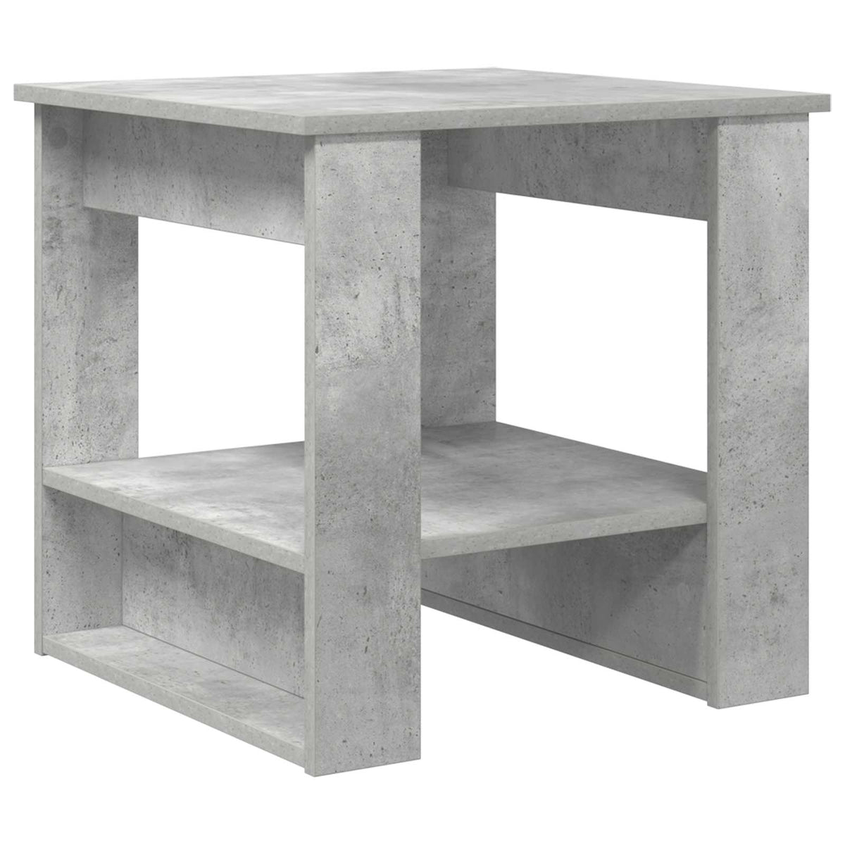 Kava Stol Betonski sivi 51 x 50 x 50 cm Konstruirano drvo