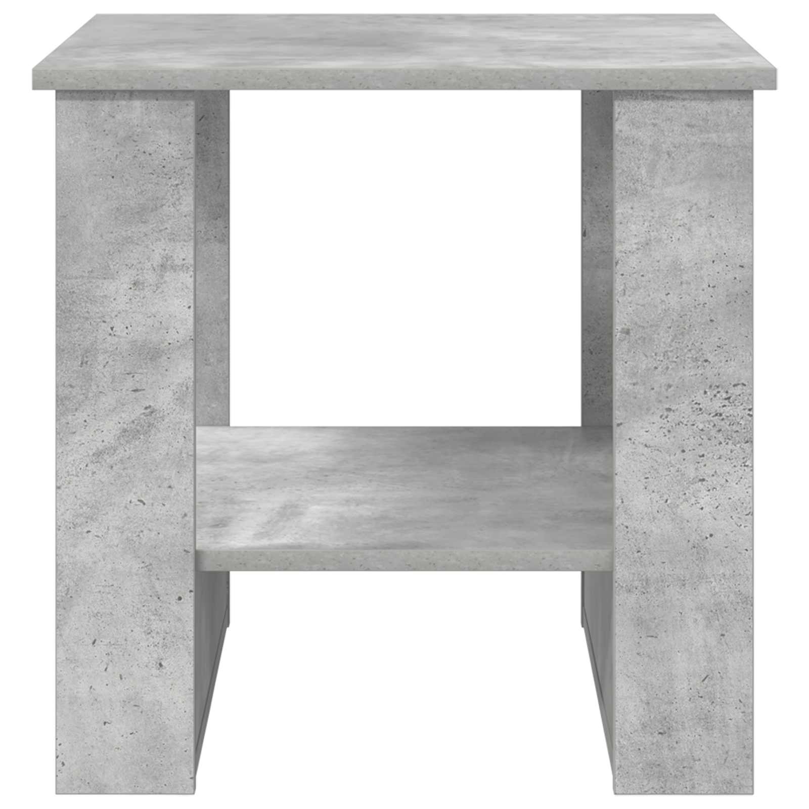 Kava Stol Betonski sivi 51 x 50 x 50 cm Konstruirano drvo