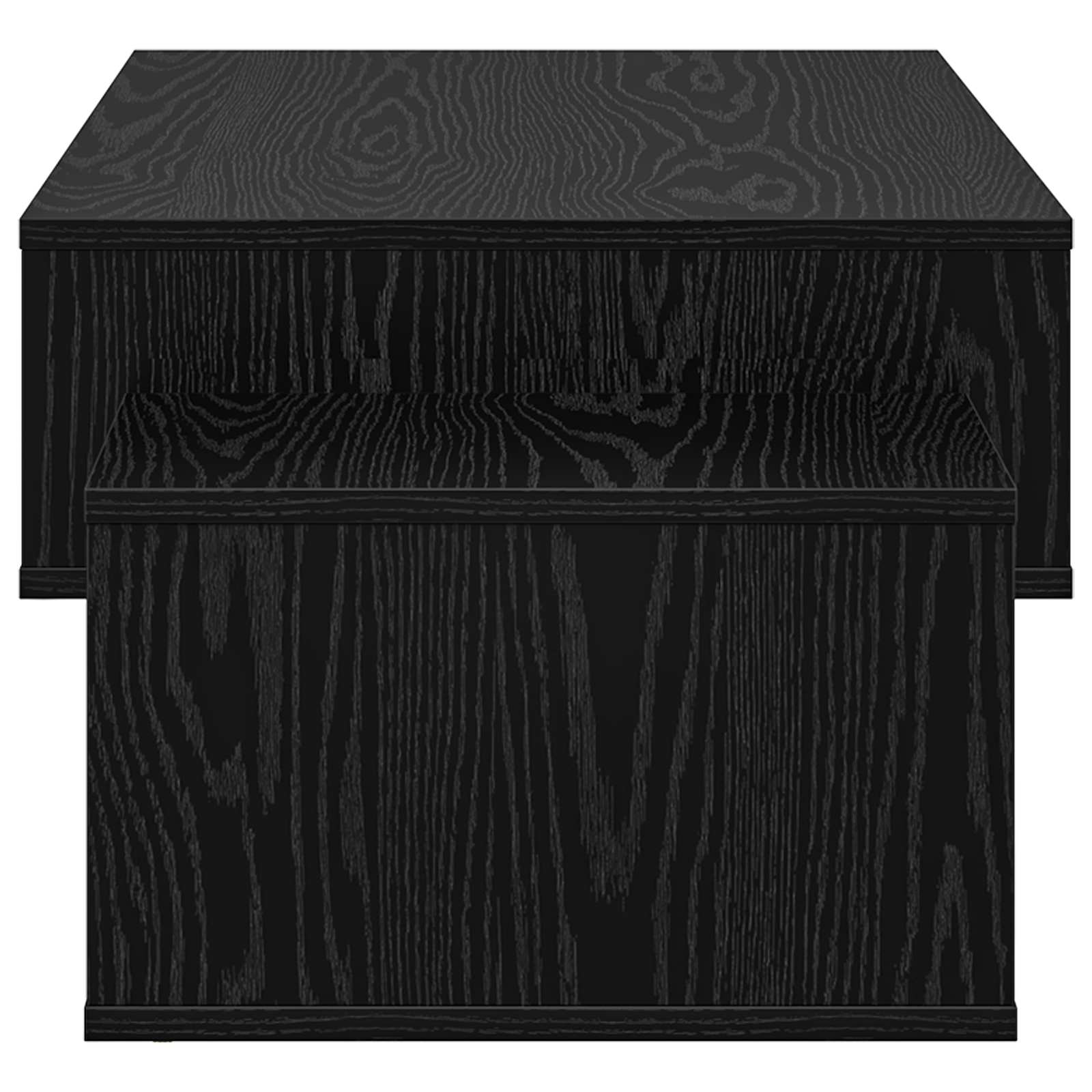 Kava Stol Crni hrast 105 x 50 x 32,5 cm Konstruirano drvo