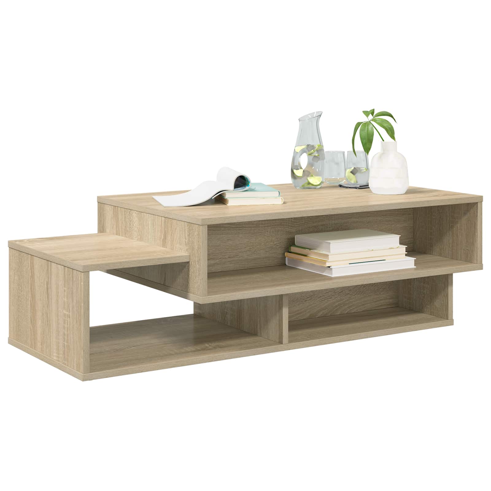 Kava Stol Sonoma hrast 105 x 50 x 32,5 cm Konstruirano drvo