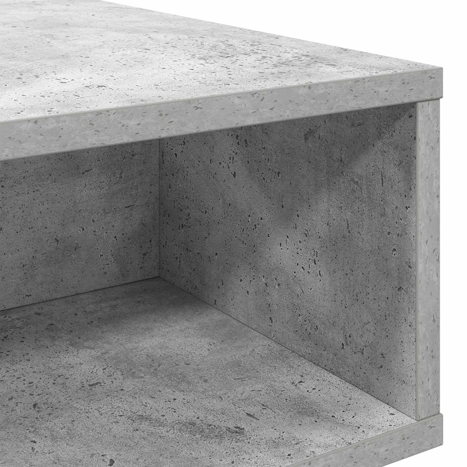 Kava Stol Betonski sivi 105 x 50 x 32,5 cm Konstruirano drvo