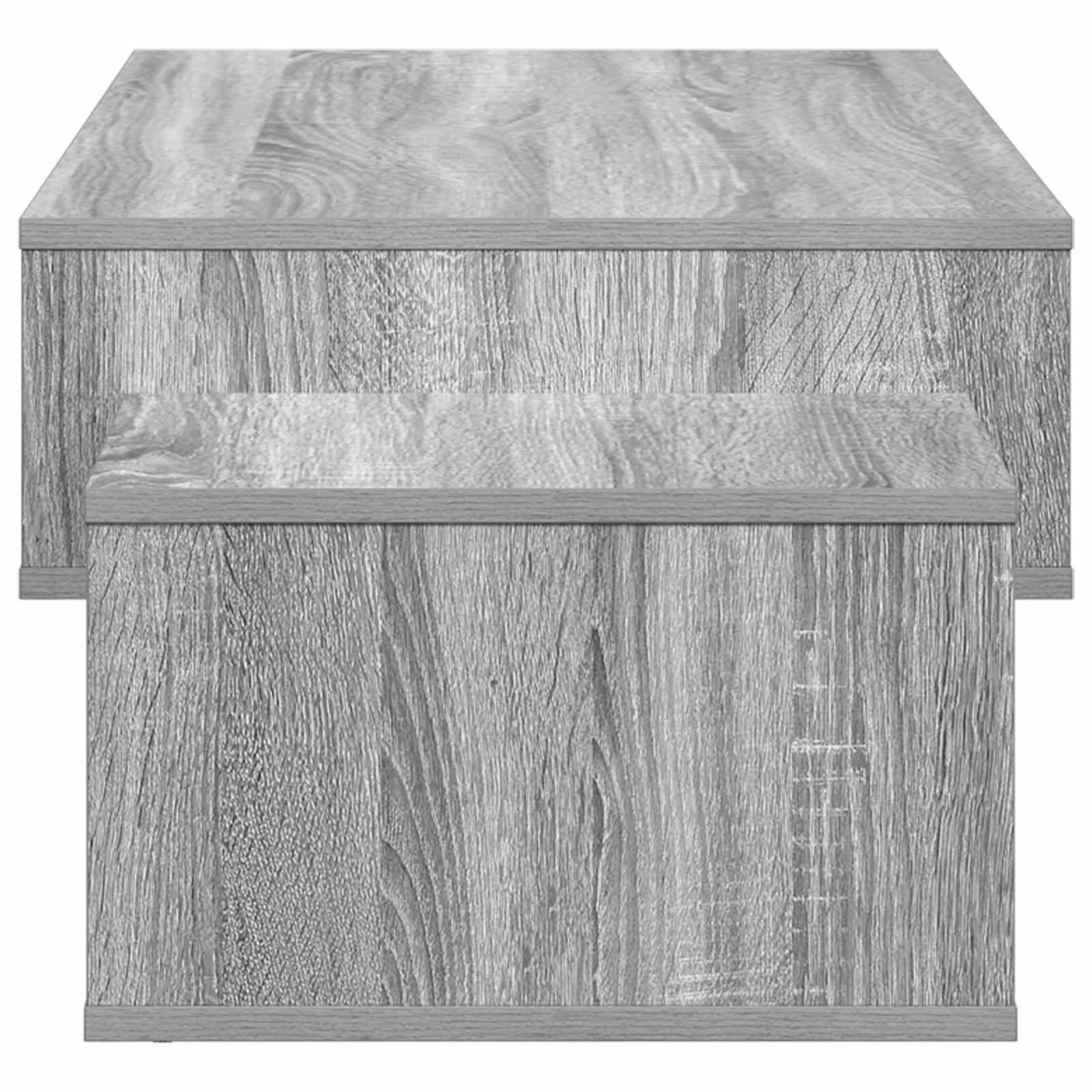 Kava Stol Siva Sonoma 105 x 50 x 32,5 cm Konstruirano drvo