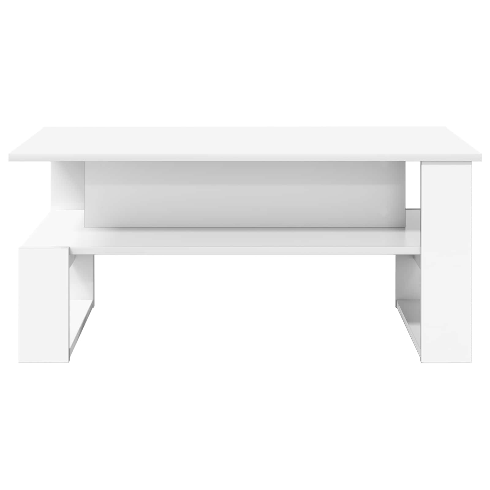 Kava Stol Bijelo 90 x 50 x 40 cm Konstruirano drvo