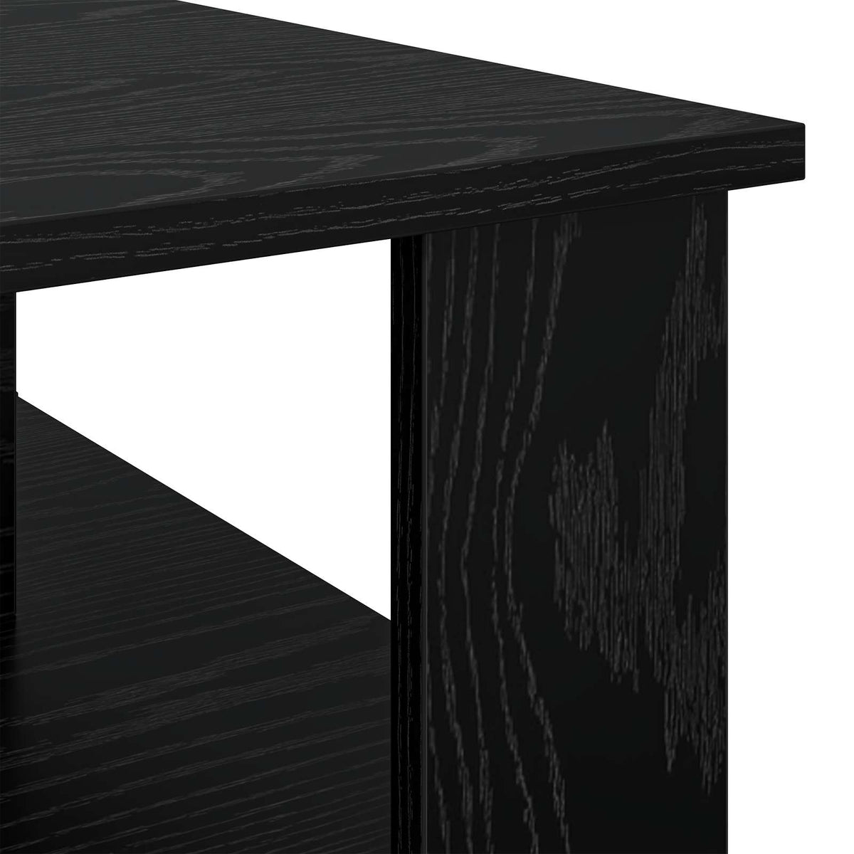 Kava Stol Crni hrast 90 x 50 x 40 cm Konstruirano drvo