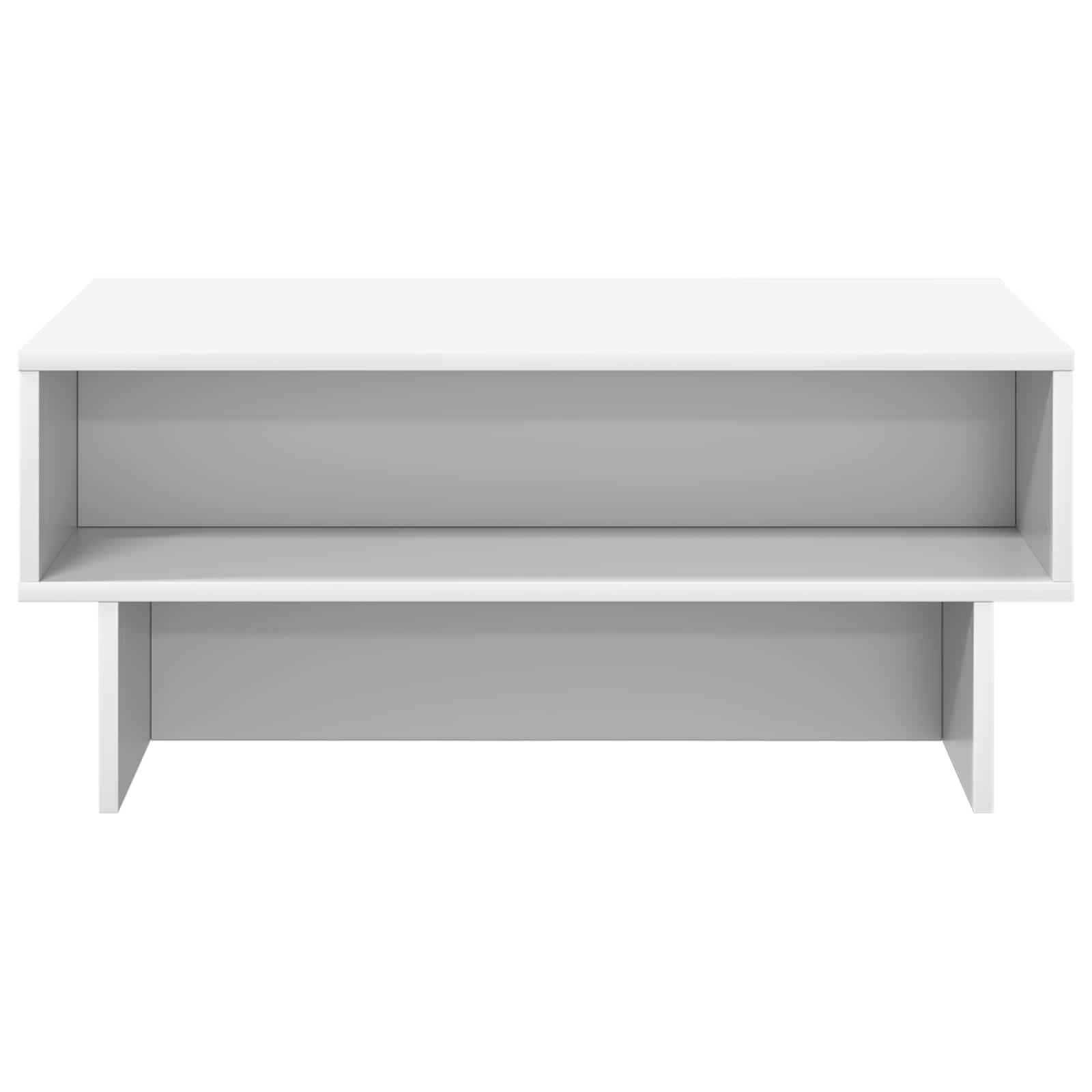 Kava Stol Bijelo 80 x 46 x 35 cm Konstruirano drvo
