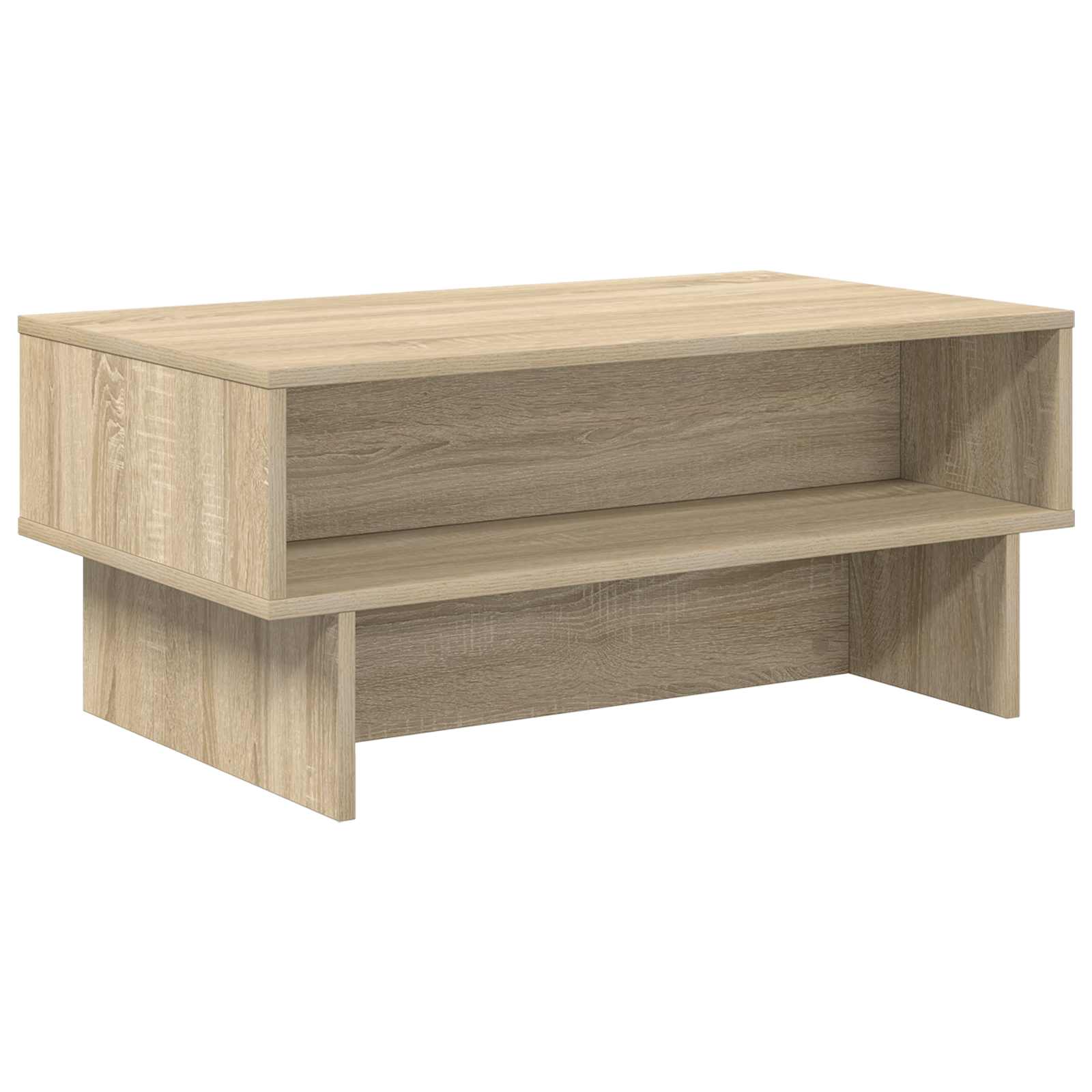 Kava Stol Sonoma hrast 80 x 46 x 35 cm Konstruirano drvo