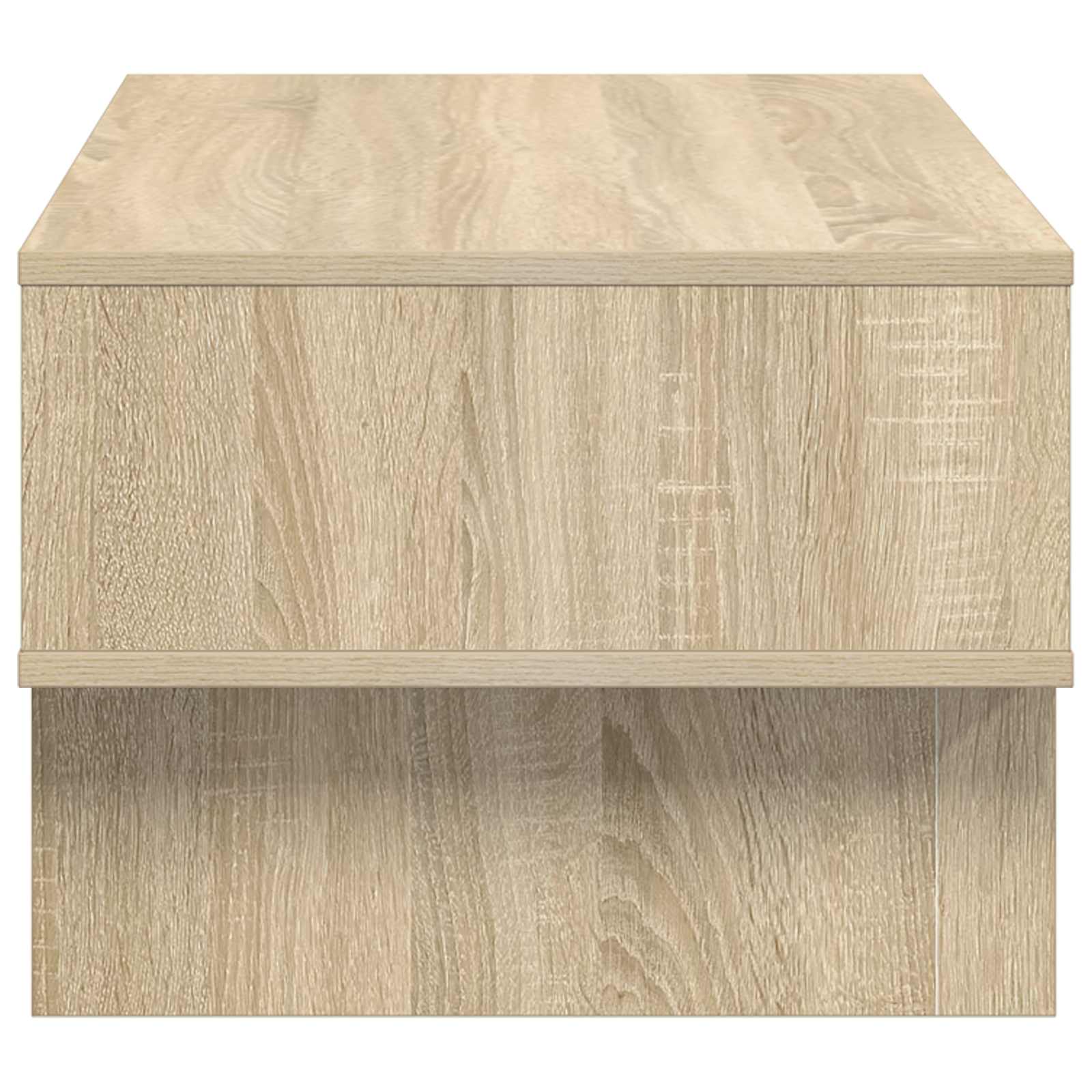 Kava Stol Sonoma hrast 80 x 46 x 35 cm Konstruirano drvo