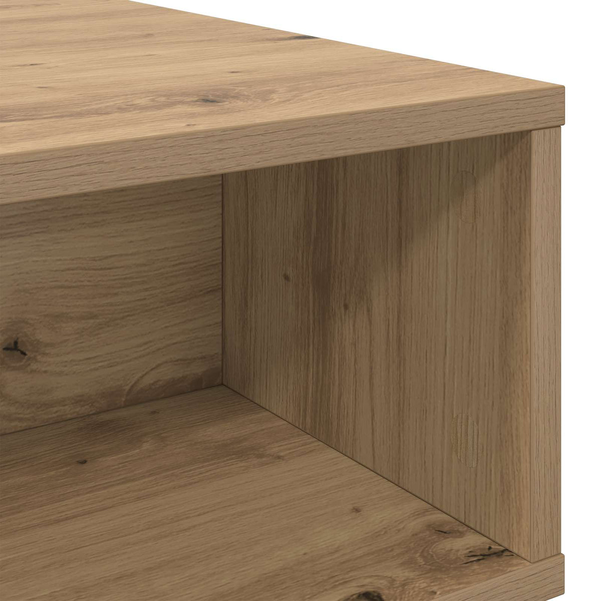 Kava Stol Umjetnički hrast 80 x 46 x 35 cm Konstruirano drvo
