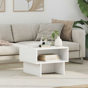 Kava Stol Bijelo 48 x 46 x 35 cm Konstruirano drvo