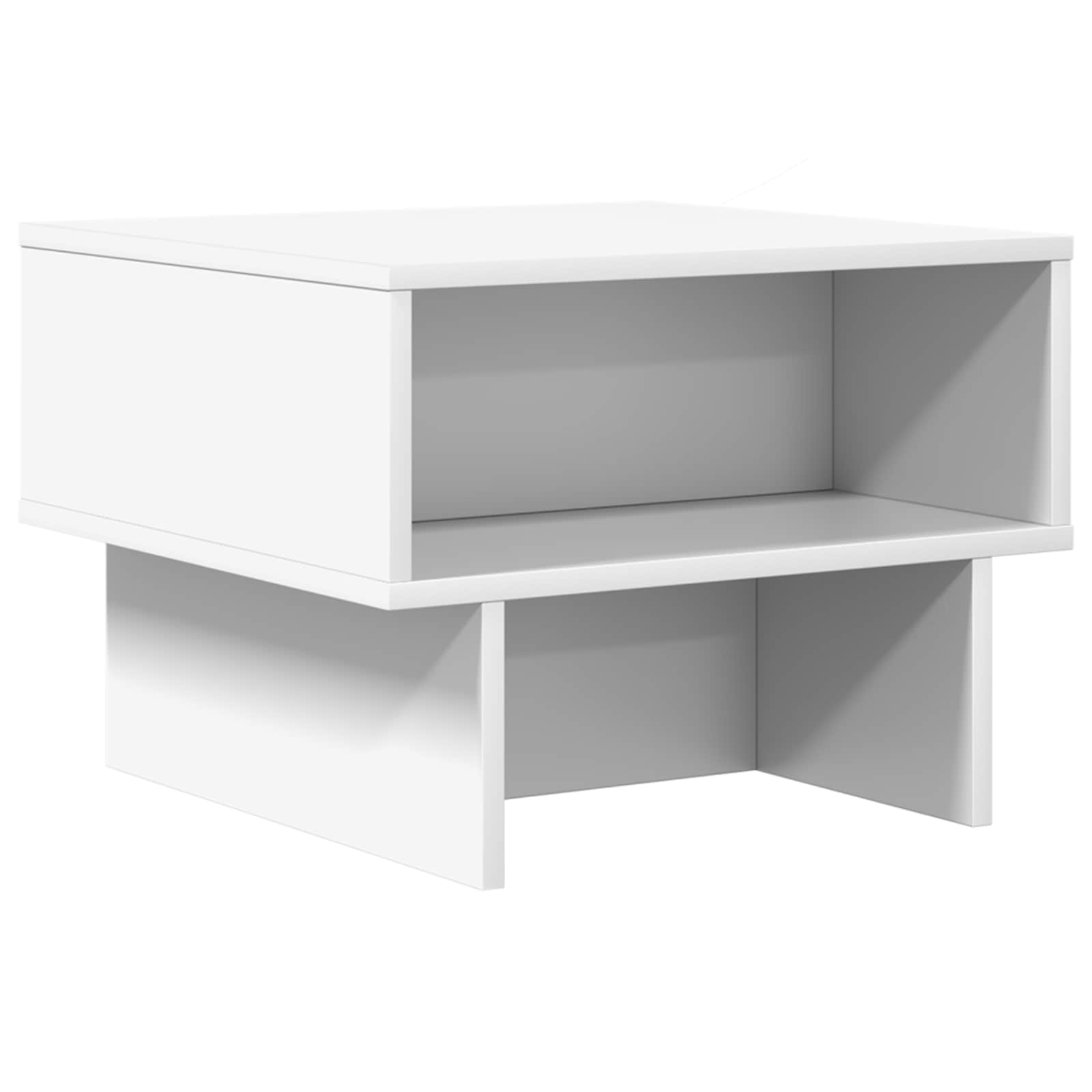 Kava Stol Bijelo 48 x 46 x 35 cm Konstruirano drvo