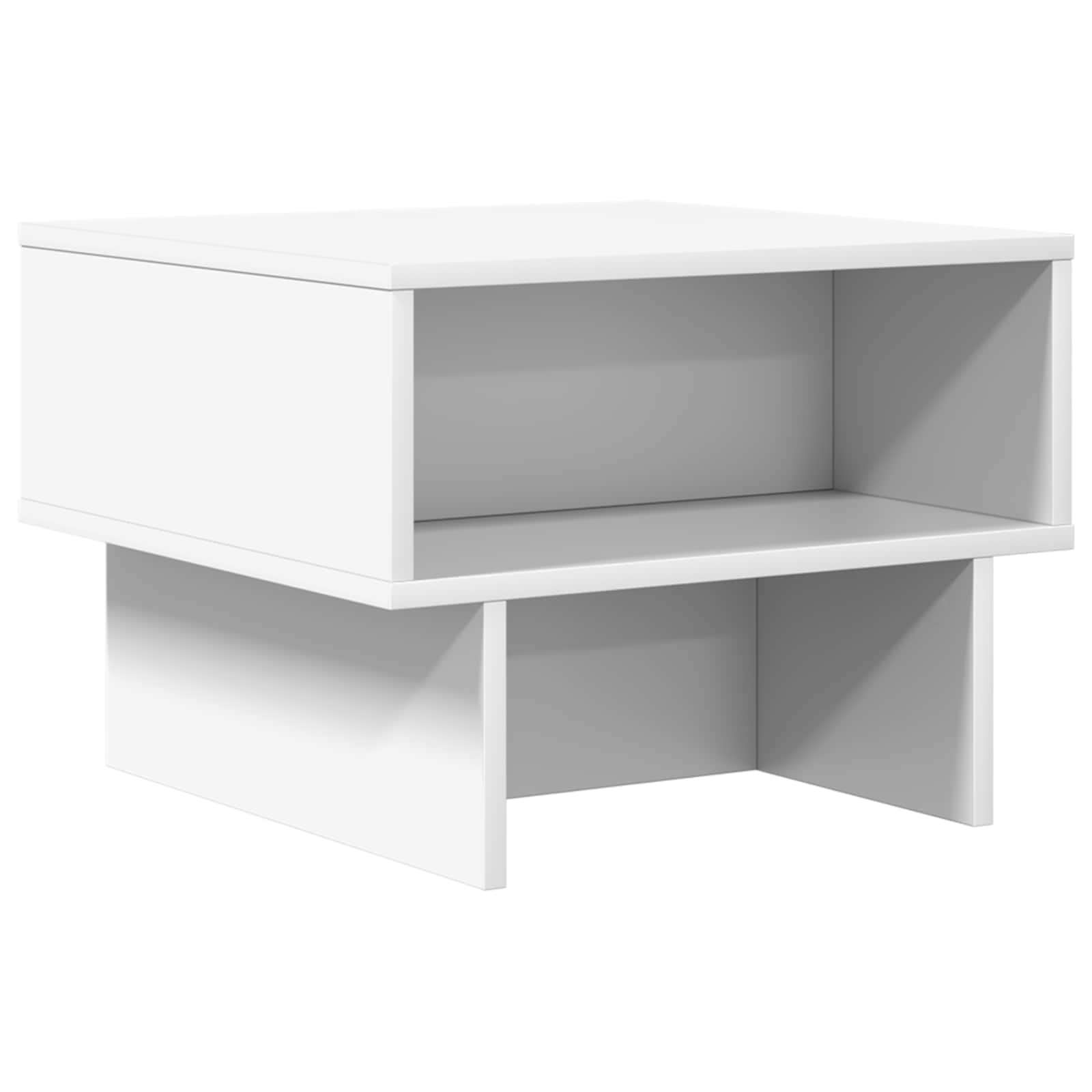 Kava Stol Bijelo 48 x 46 x 35 cm Konstruirano drvo