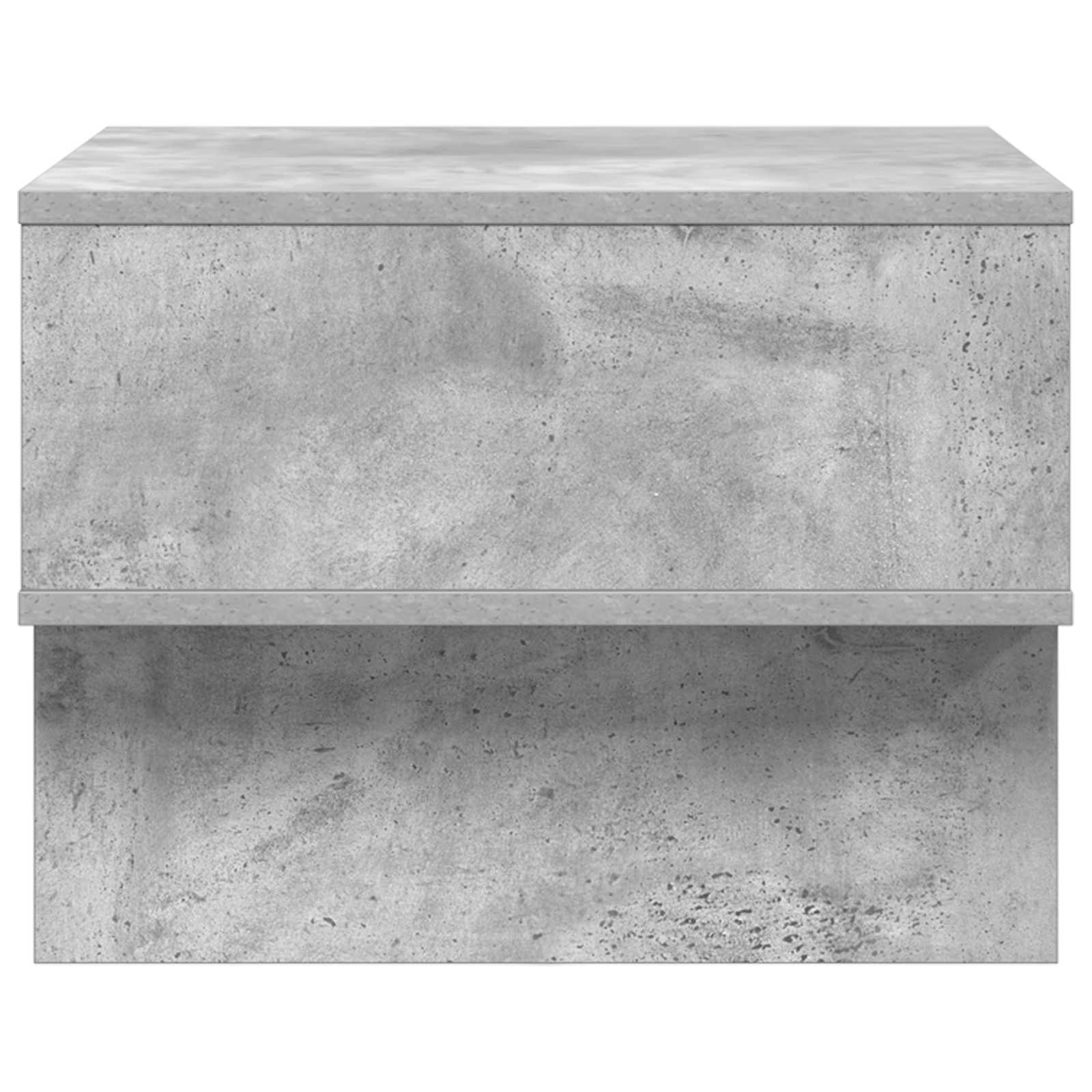 Kava Stol Betonski sivi 48 x 46 x 35 cm Konstruirano drvo