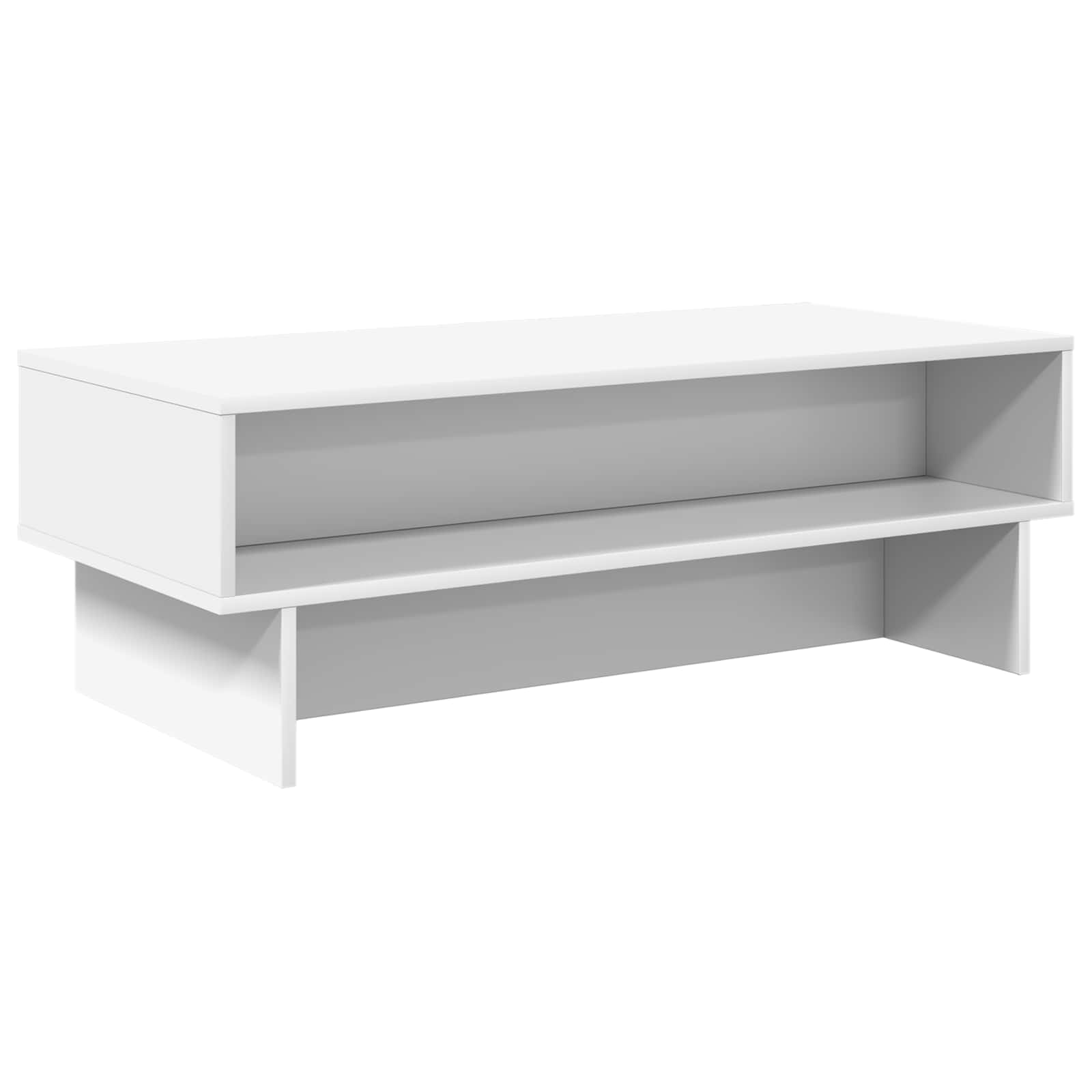 Kava Stol Bijelo 100 x 46 x 35 cm Konstruirano drvo