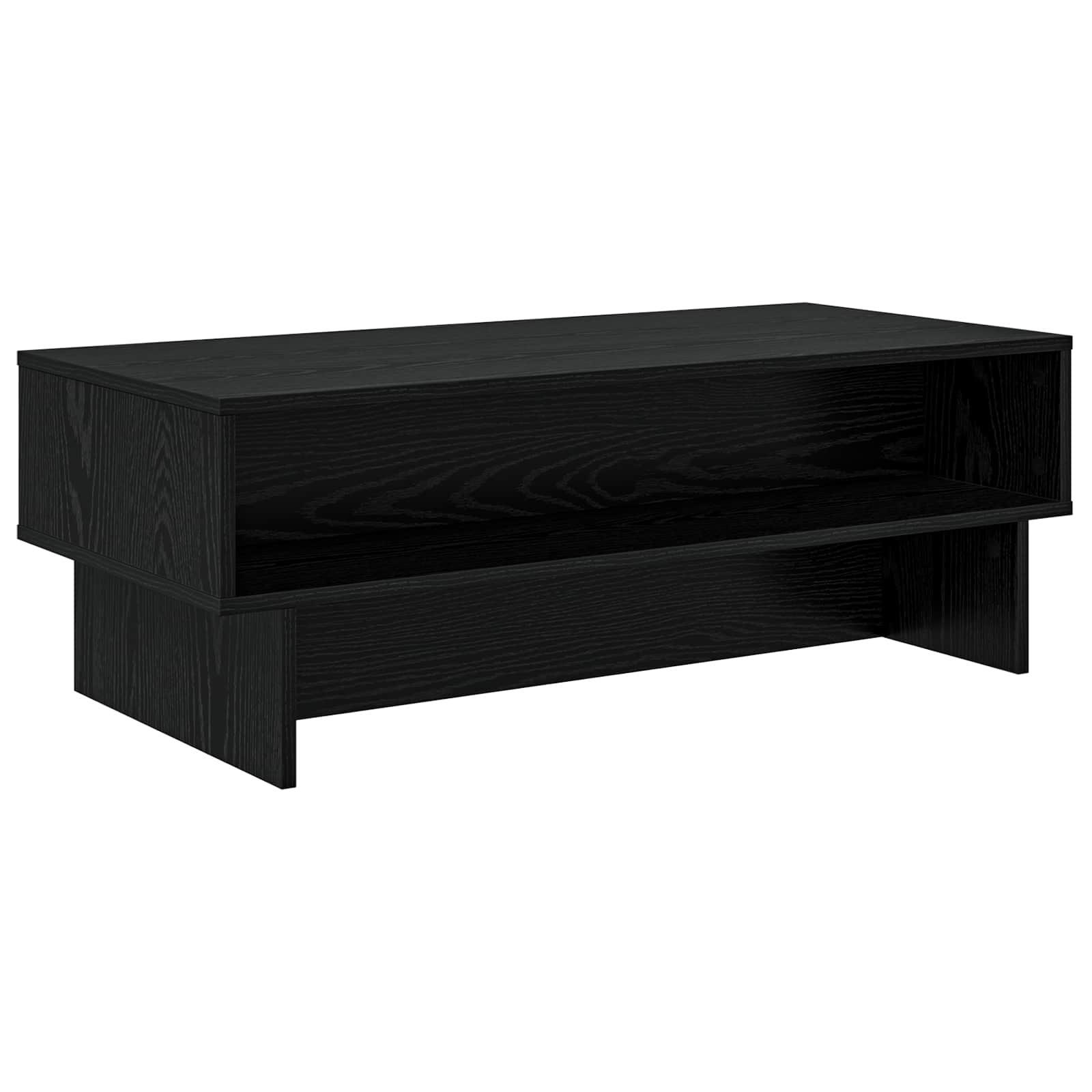 Kava Stol Crni hrast 100 x 46 x 35 cm Konstruirano drvo