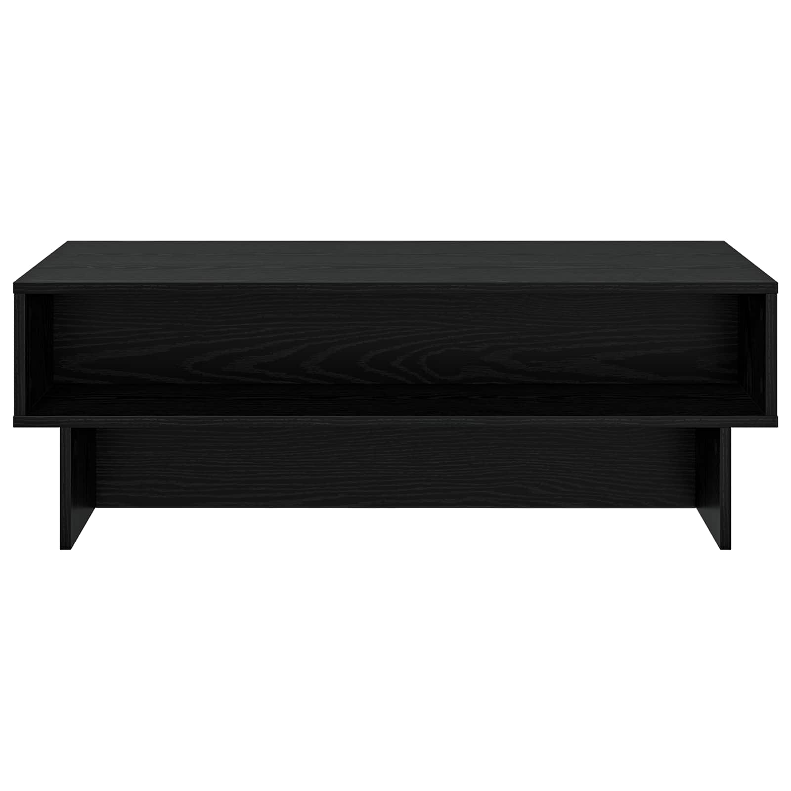 Kava Stol Crni hrast 100 x 46 x 35 cm Konstruirano drvo