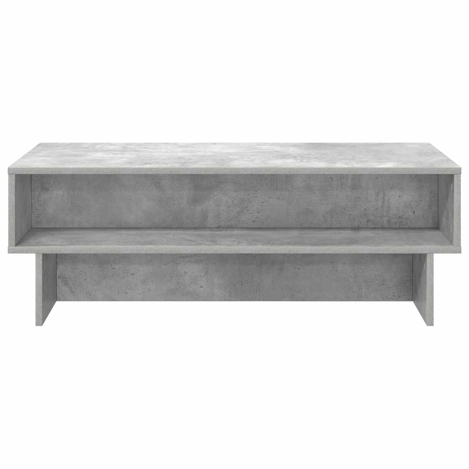 Kava Stol Betonski sivi 100 x 46 x 35 cm Konstruirano drvo