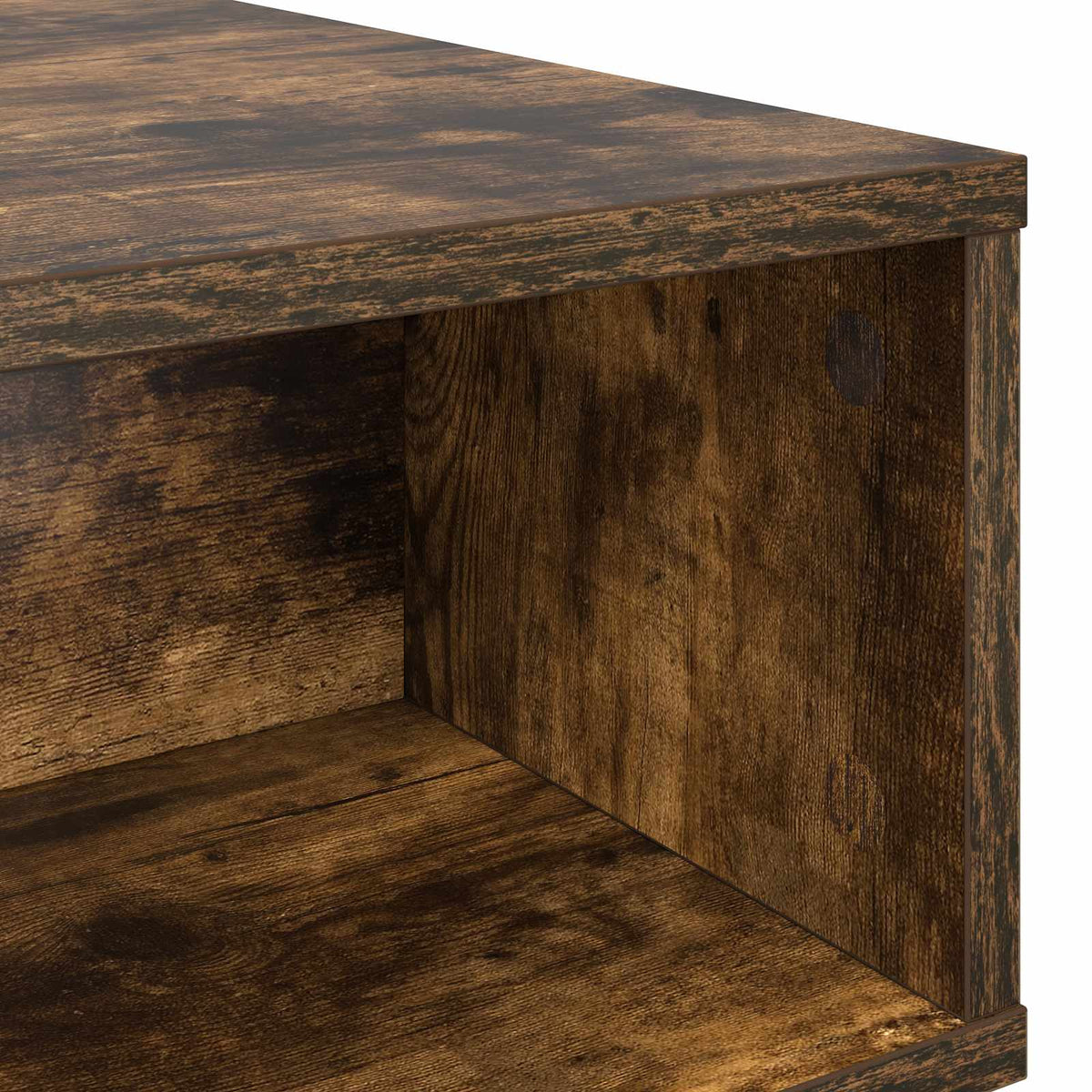 Kava Stol Dimljeni hrast 100 x 46 x 35 cm Konstruirano drvo