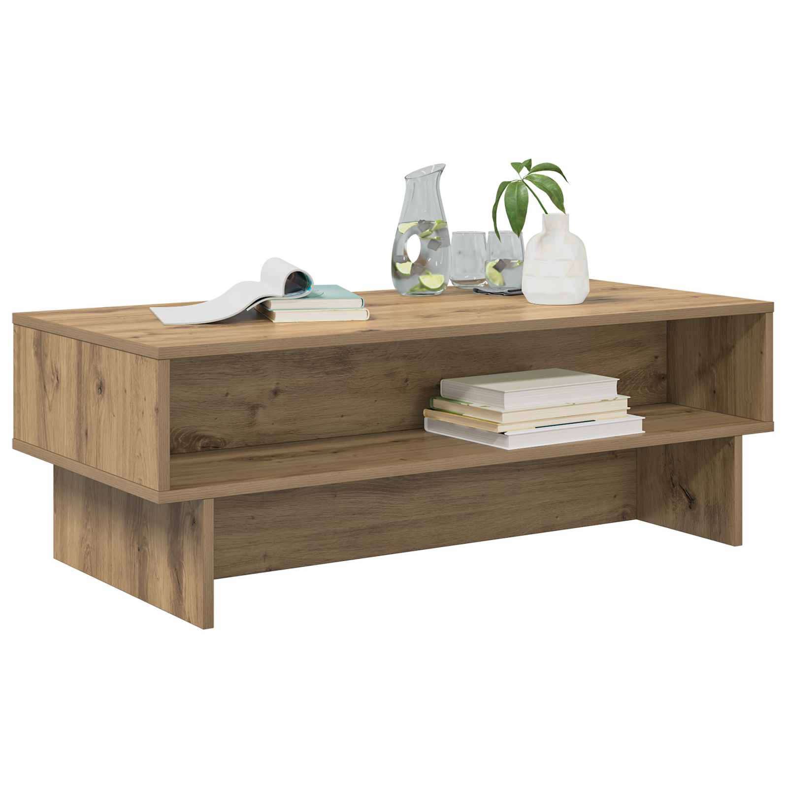 Kava Stol Umjetnički hrast 100 x 46 x 35 cm Konstruirano drvo