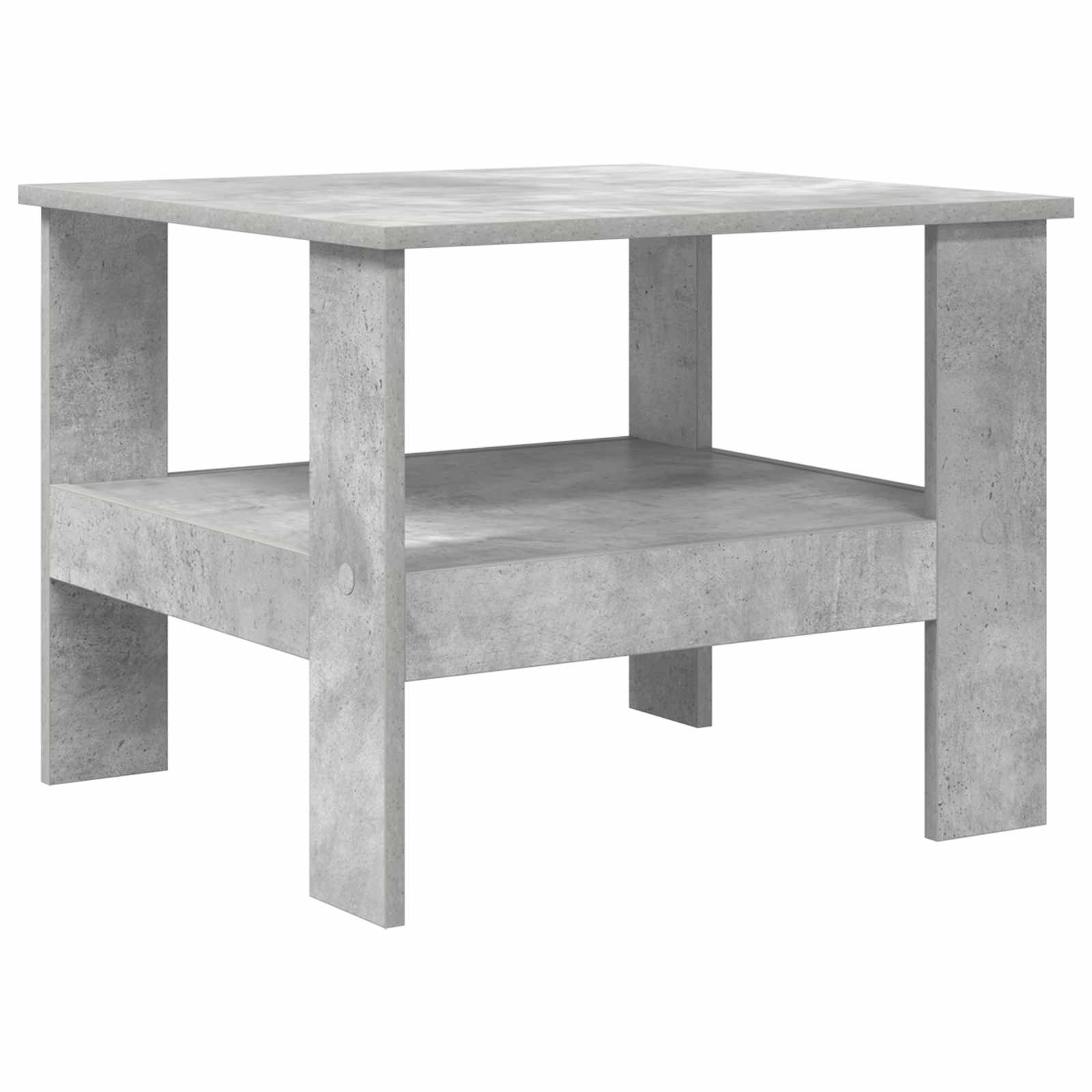 Kava Stol Betonski sivi 57 x 55 x 45 cm Konstruirano drvo