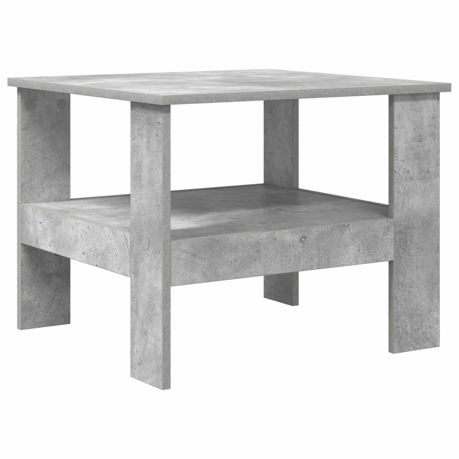 Kava Stol Betonski sivi 57 x 55 x 45 cm Konstruirano drvo