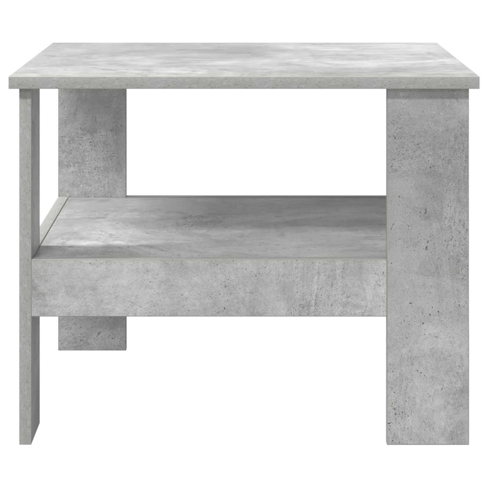 Kava Stol Betonski sivi 57 x 55 x 45 cm Konstruirano drvo