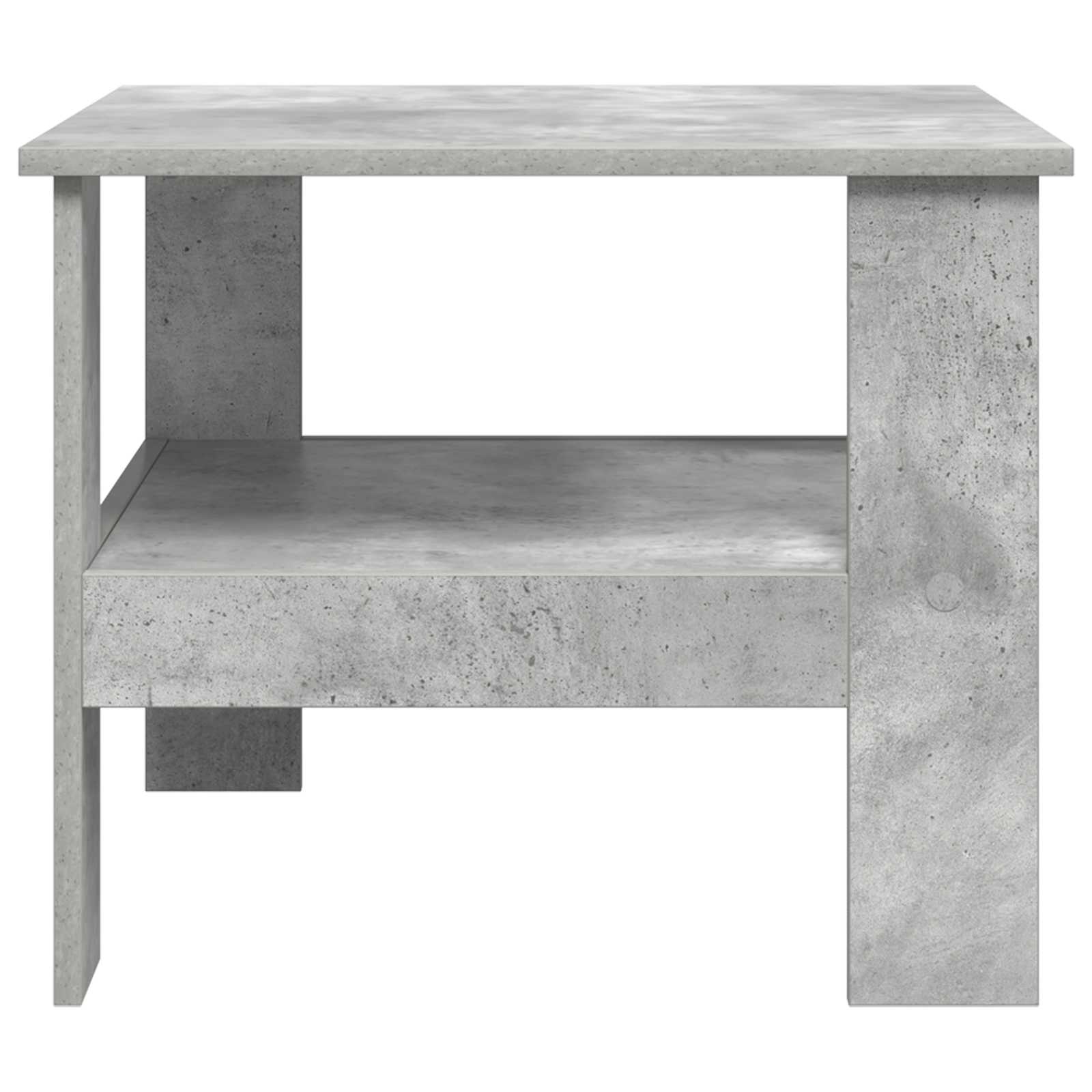 Kava Stol Betonski sivi 57 x 55 x 45 cm Konstruirano drvo