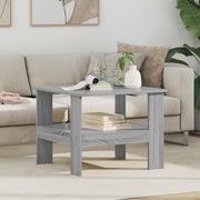 Kava Stol Siva Sonoma 57 x 55 x 45 cm Konstruirano drvo