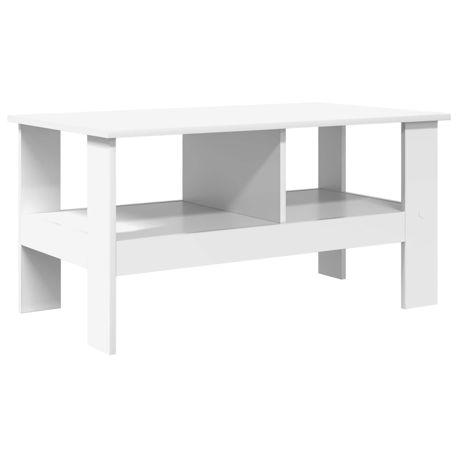 Kava Stol Bijelo 90 x 50 x 45 cm Konstruirano drvo