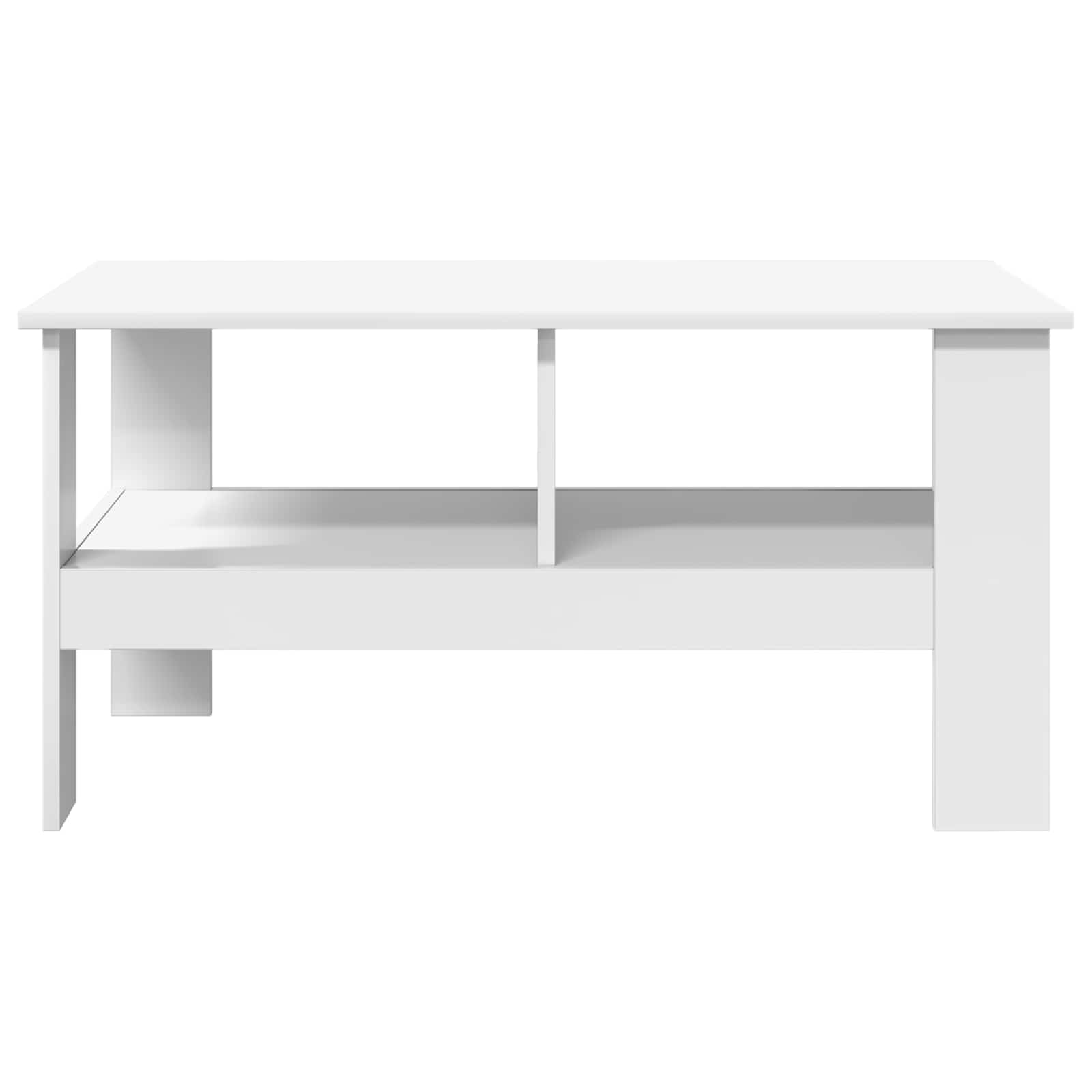 Kava Stol Bijelo 90 x 50 x 45 cm Konstruirano drvo