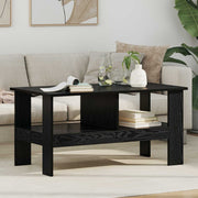 Kava Stol Crni hrast 90 x 50 x 45 cm Konstruirano drvo