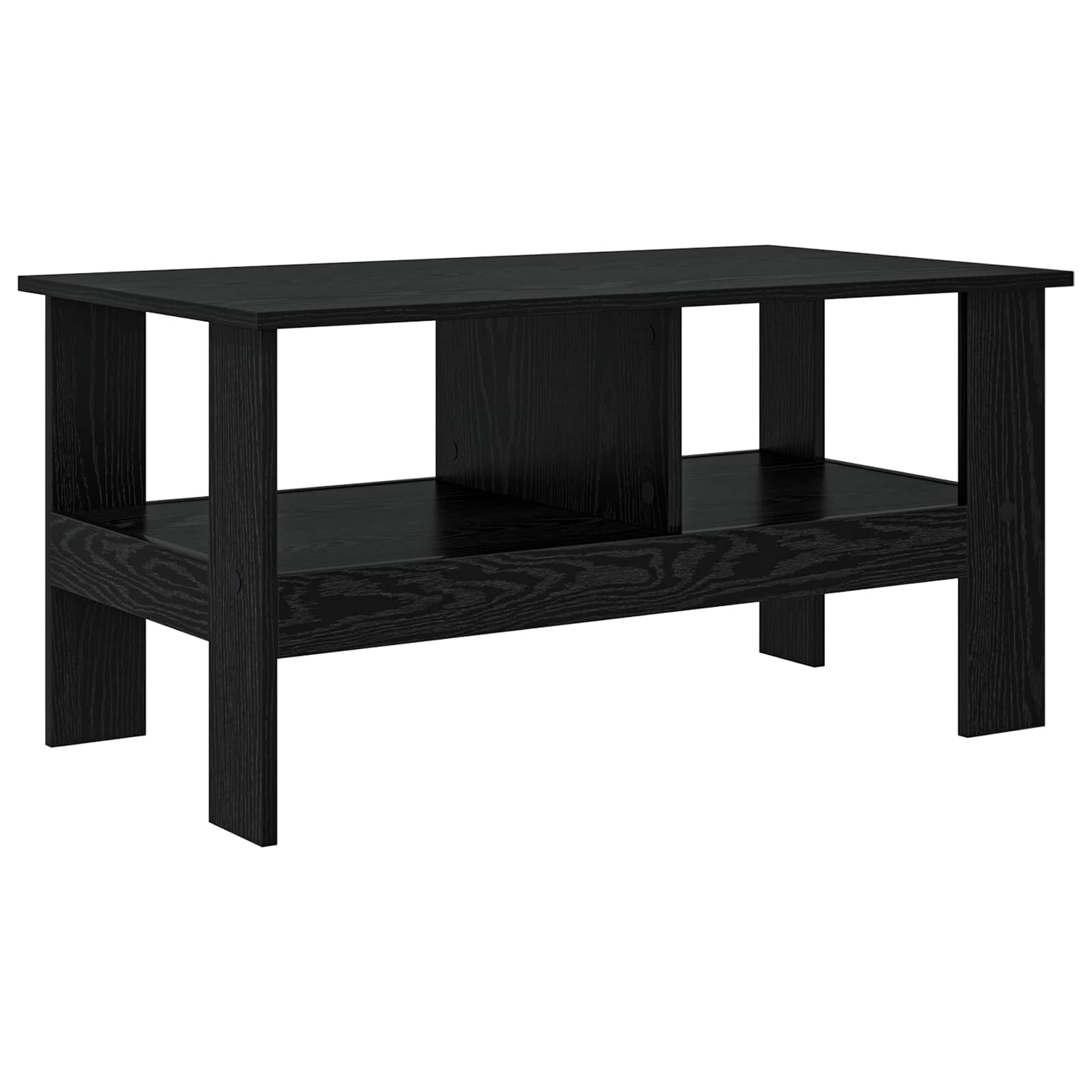 Kava Stol Crni hrast 90 x 50 x 45 cm Konstruirano drvo