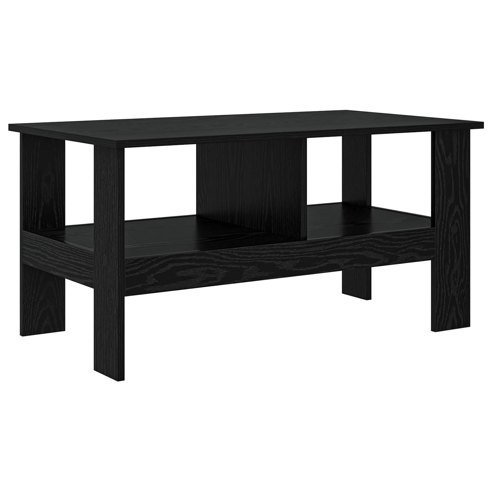 Kava Stol Crni hrast 90 x 50 x 45 cm Konstruirano drvo