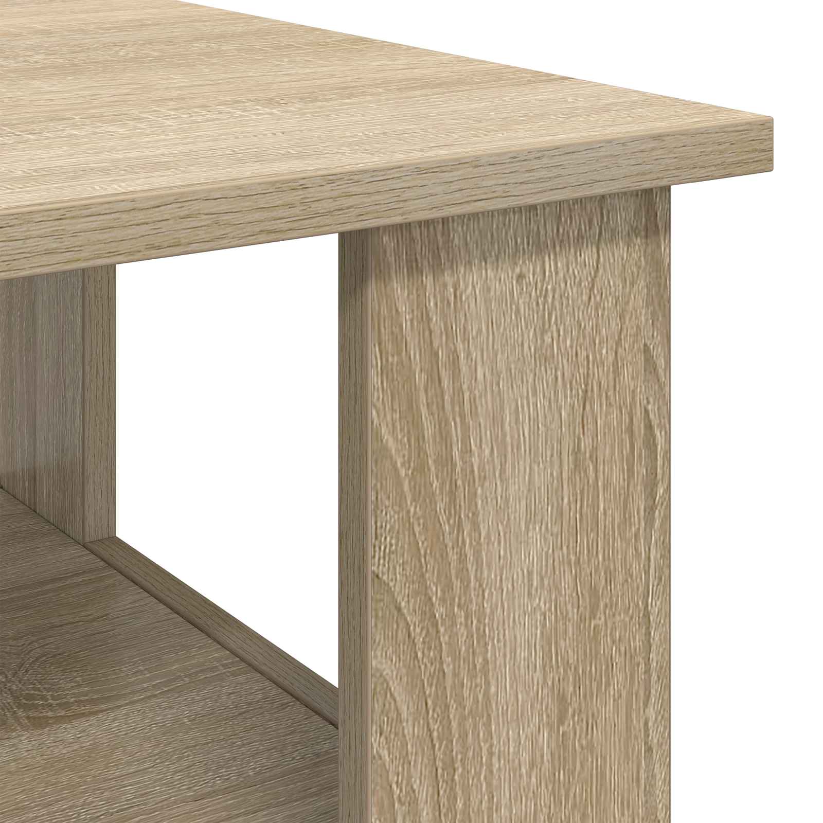 Kava Stol Sonoma hrast 90 x 50 x 45 cm Konstruirano drvo
