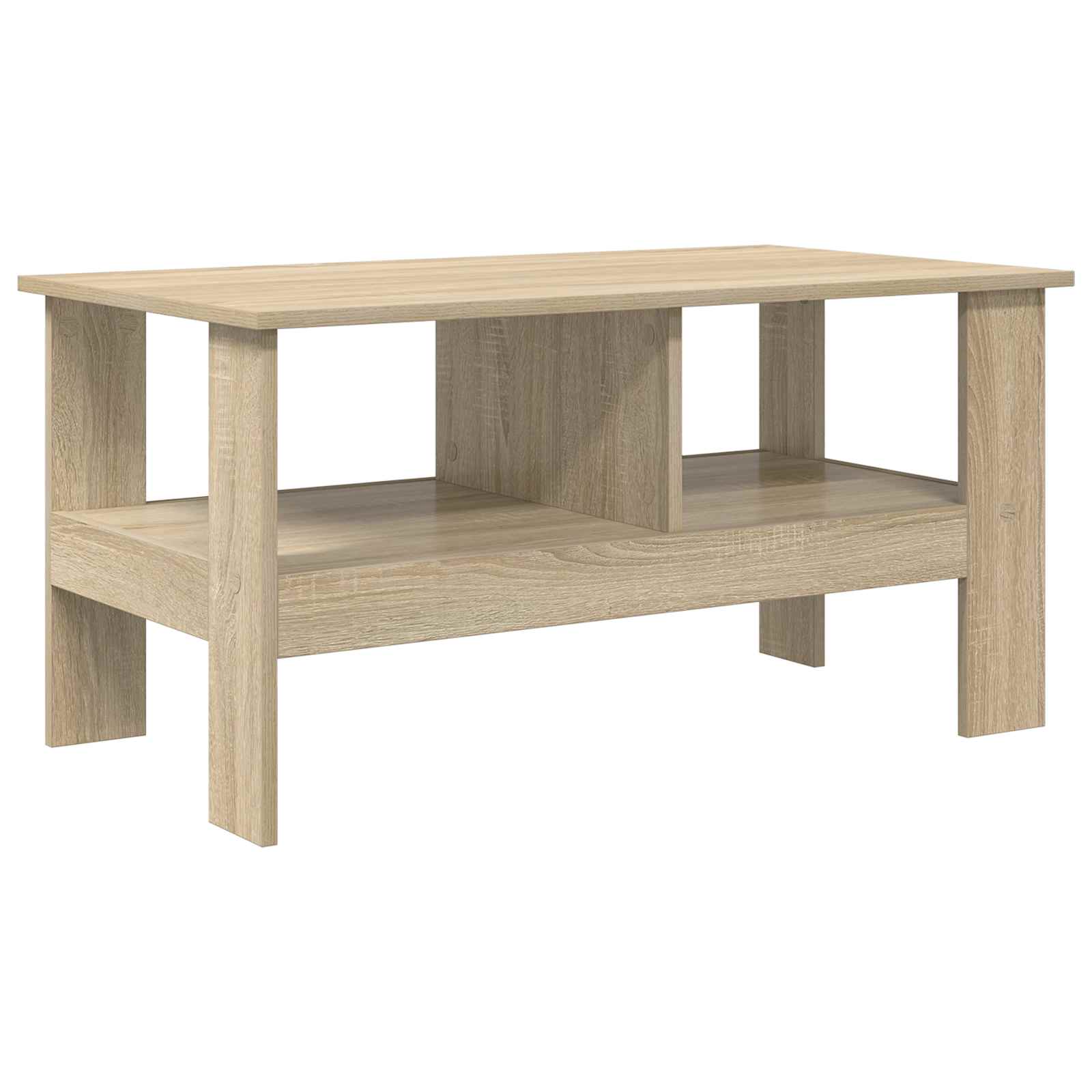 Kava Stol Sonoma hrast 90 x 50 x 45 cm Konstruirano drvo