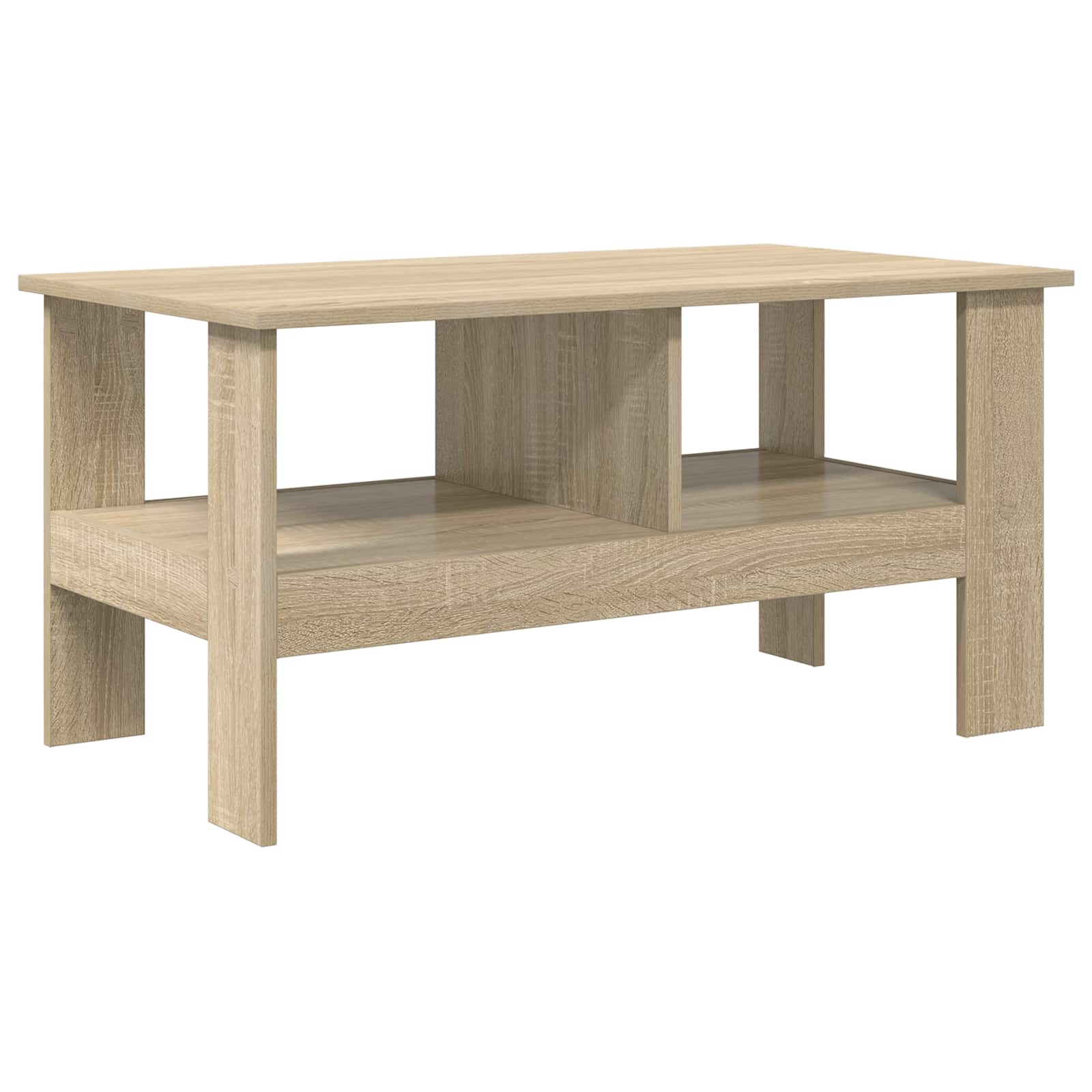 Kava Stol Sonoma hrast 90 x 50 x 45 cm Konstruirano drvo