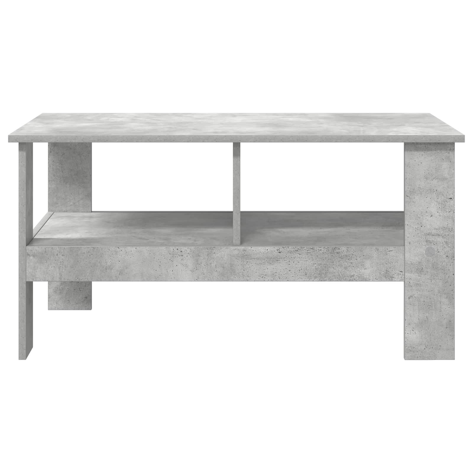 Kava Stol Betonski sivi 90 x 50 x 45 cm Konstruirano drvo
