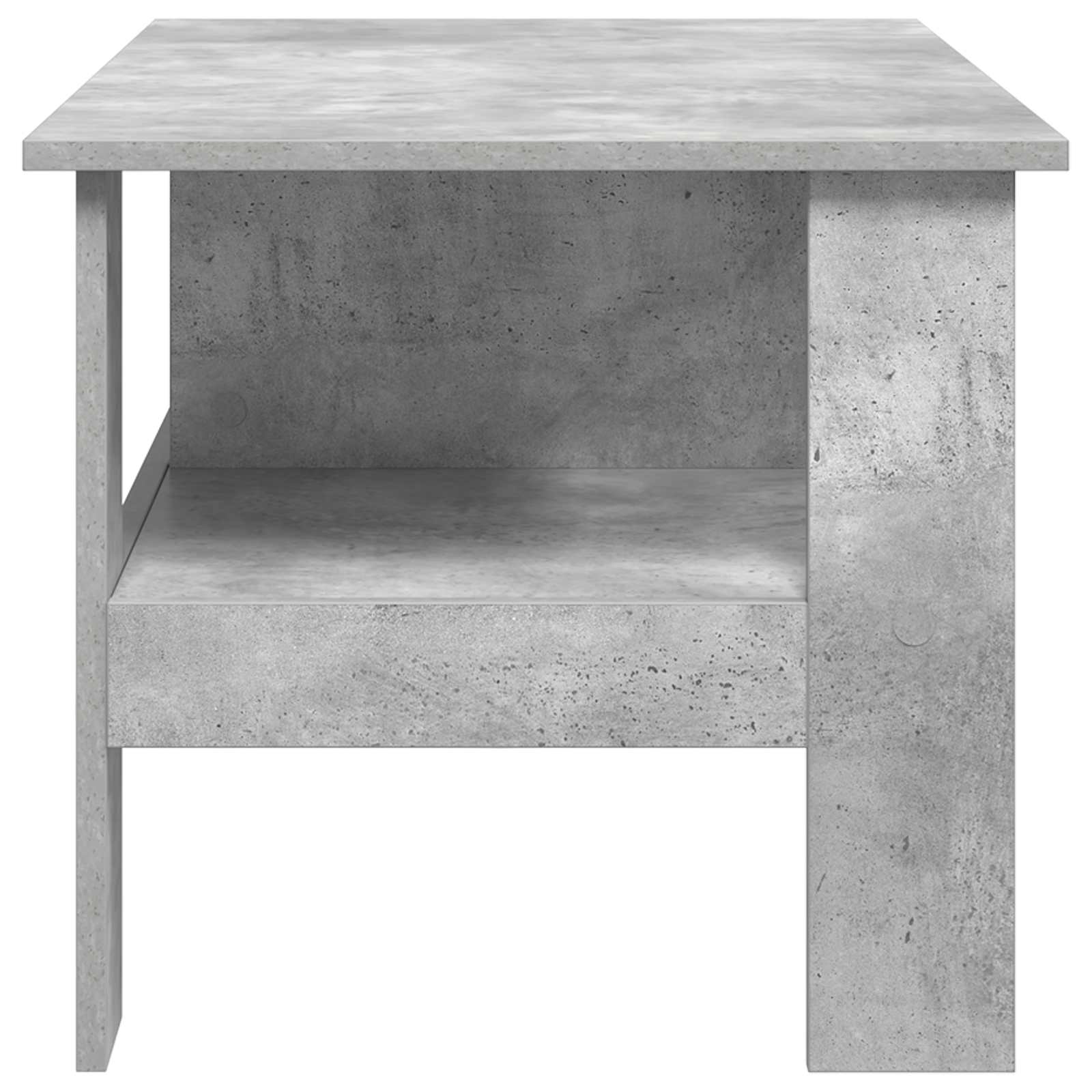 Kava Stol Betonski sivi 90 x 50 x 45 cm Konstruirano drvo