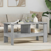 Kava Stol Siva Sonoma 90 x 50 x 45 cm Konstruirano drvo