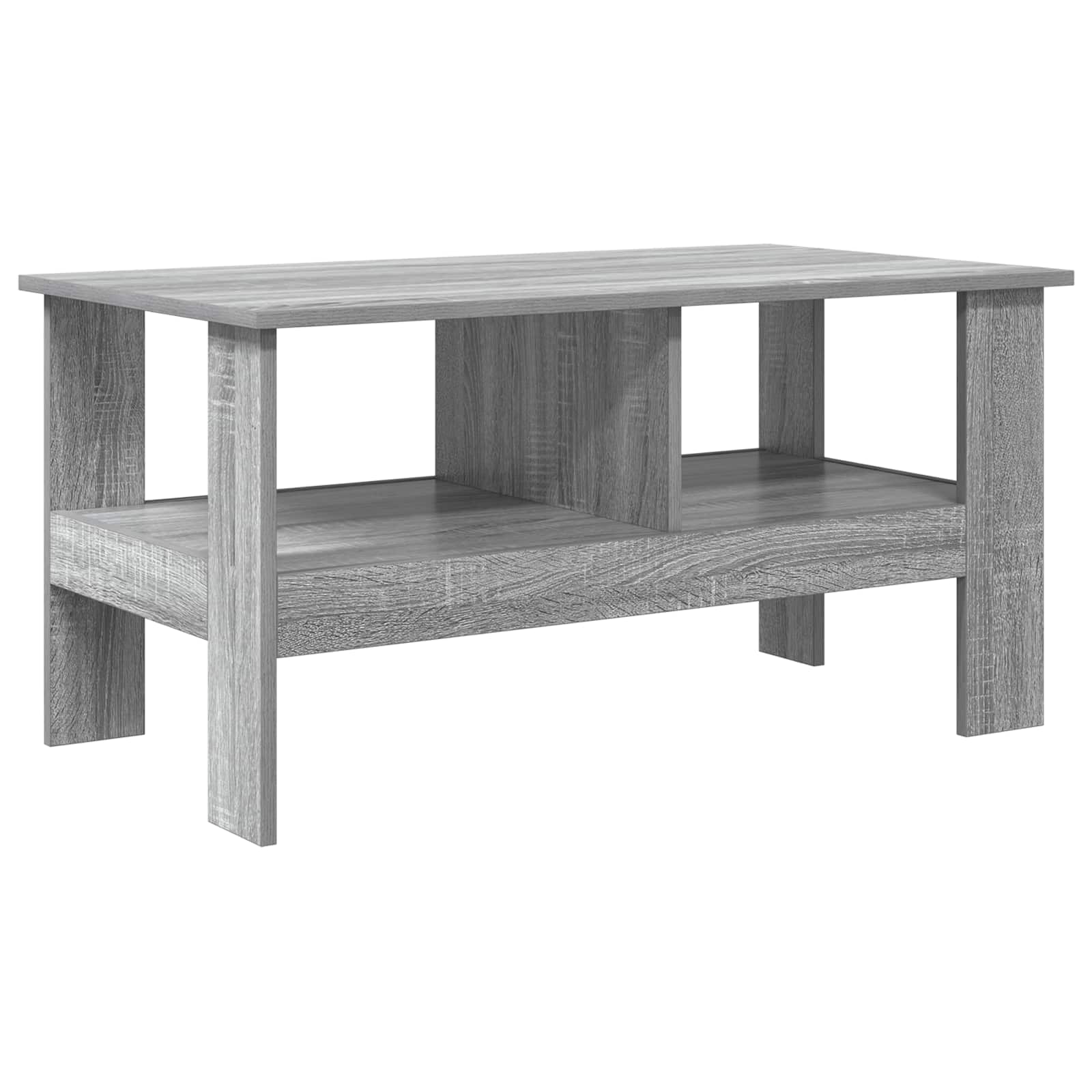 Kava Stol Siva Sonoma 90 x 50 x 45 cm Konstruirano drvo