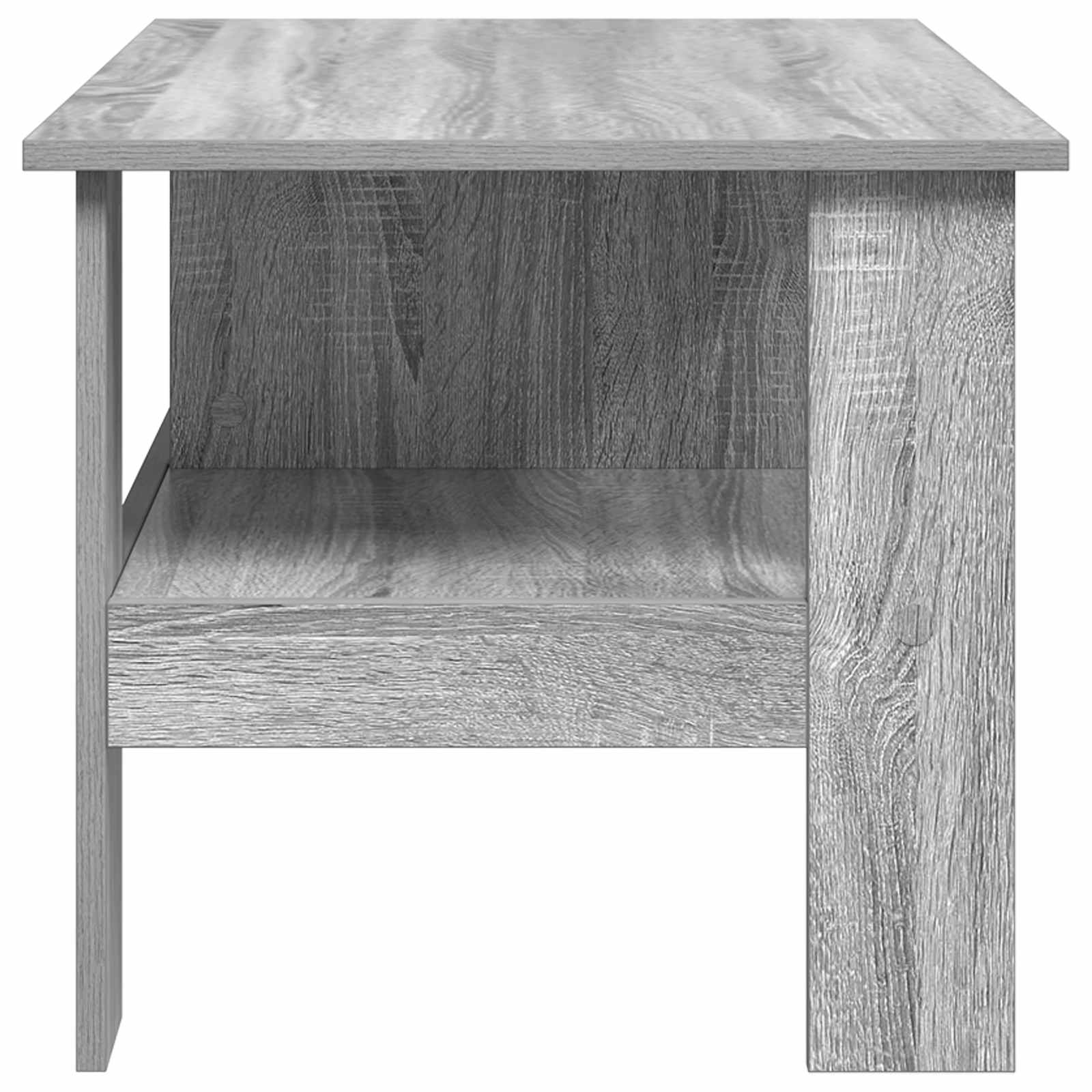 Kava Stol Siva Sonoma 90 x 50 x 45 cm Konstruirano drvo