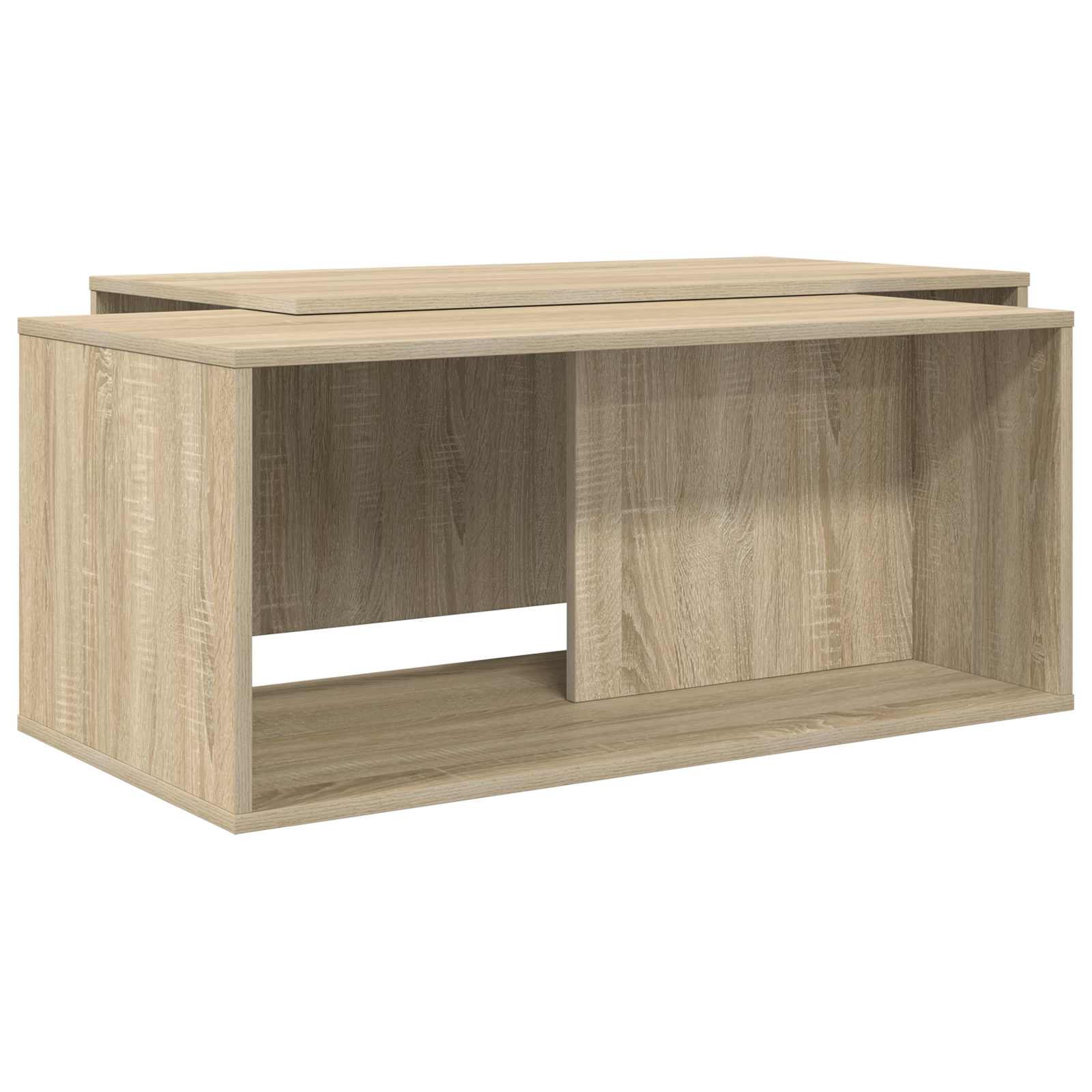 Set stolića za kavu 2 pcs Sonoma hrast Konstruirano drvo
