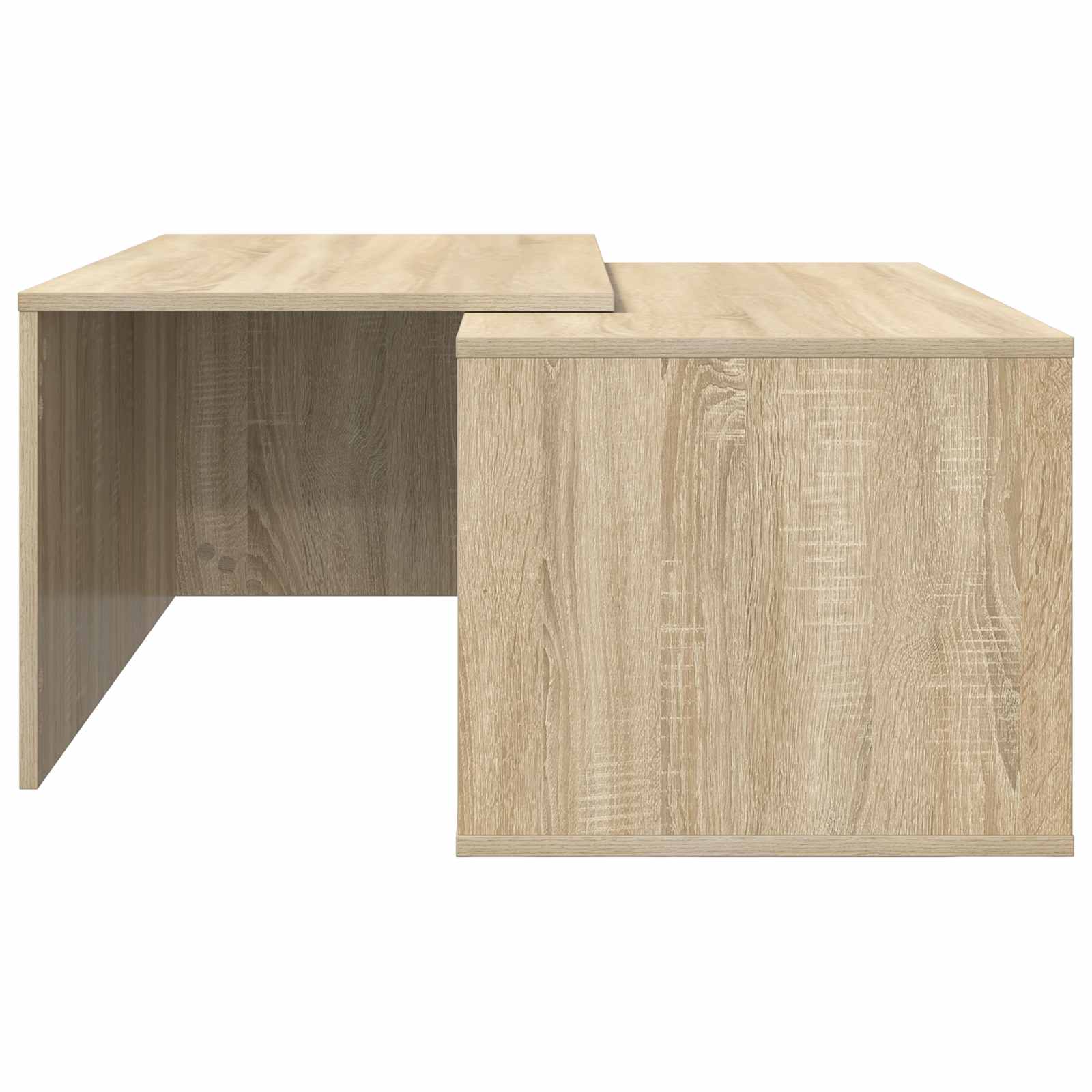 Set stolića za kavu 2 pcs Sonoma hrast Konstruirano drvo