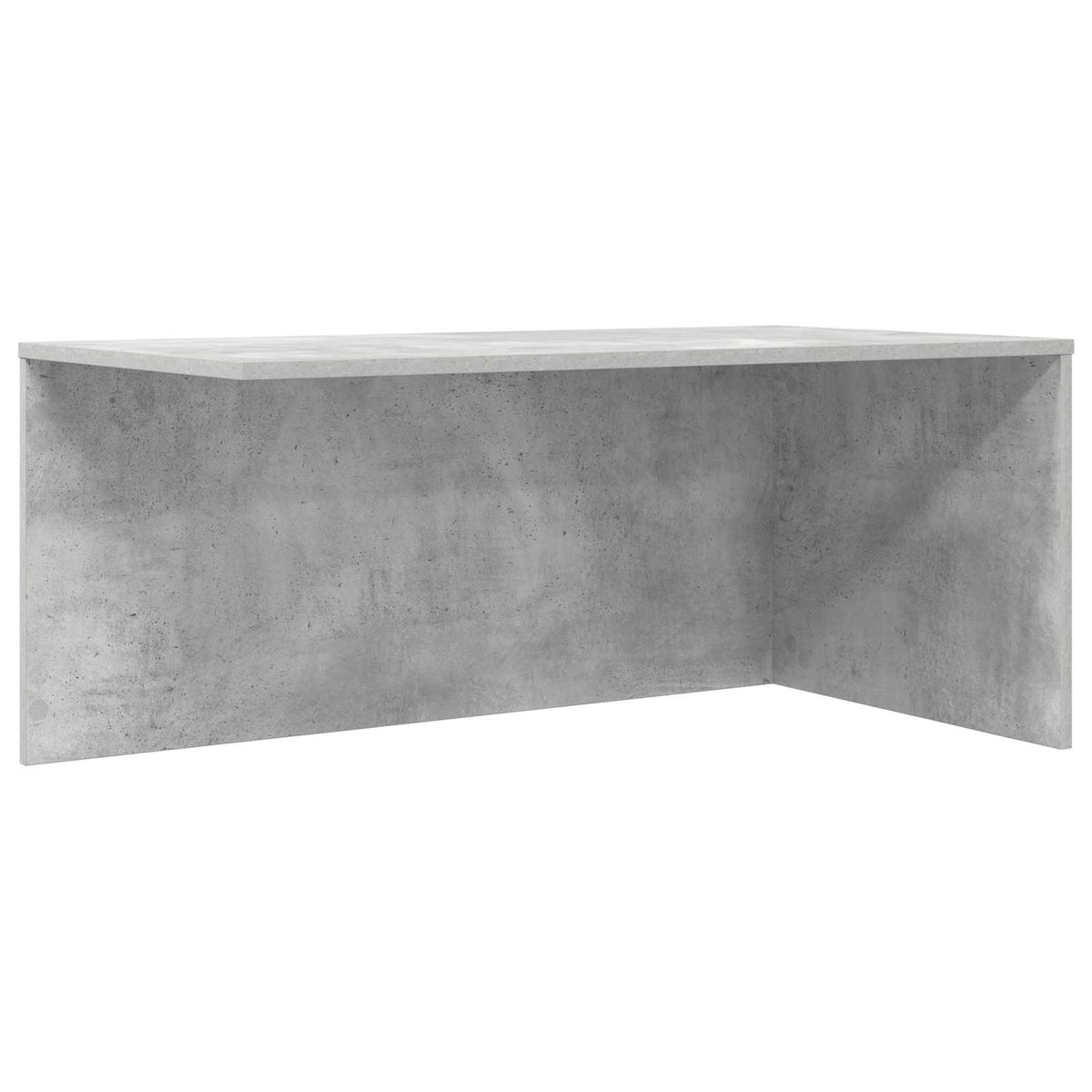 Set stolića za kavu 2 pcs Betonski sivi Konstruirano drvo
