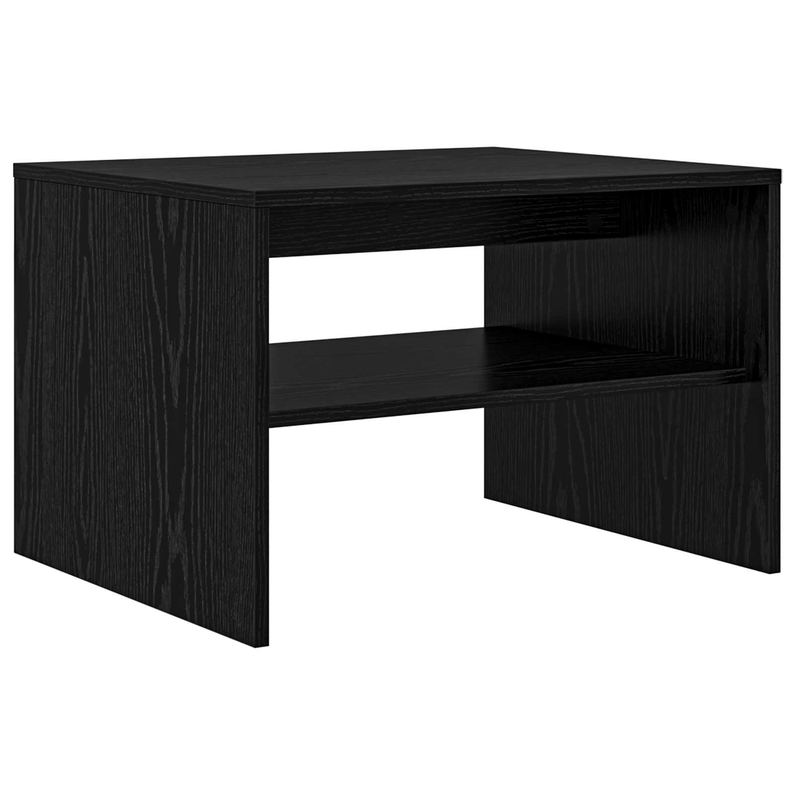 Kava Stol Crni hrast 60 x 50 x 40 cm Konstruirano drvo