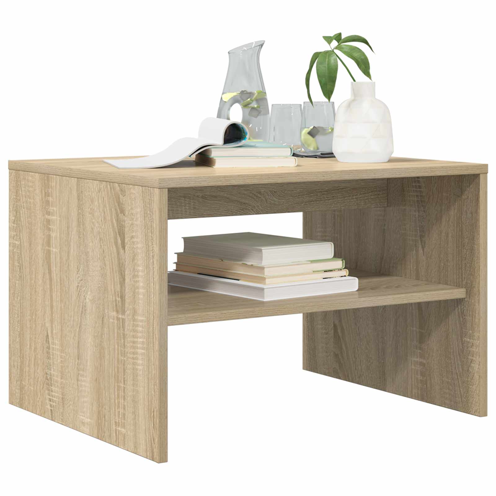 Kava Stol Sonoma hrast 60 x 50 x 40 cm Konstruirano drvo
