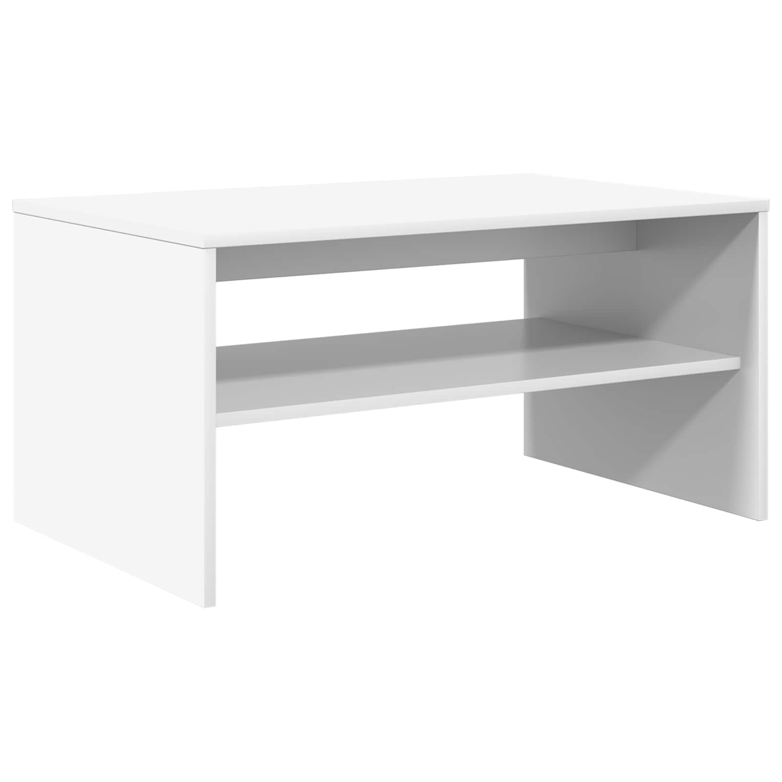 Kava Stol Bijelo 80 x 50 x 40 cm Konstruirano drvo