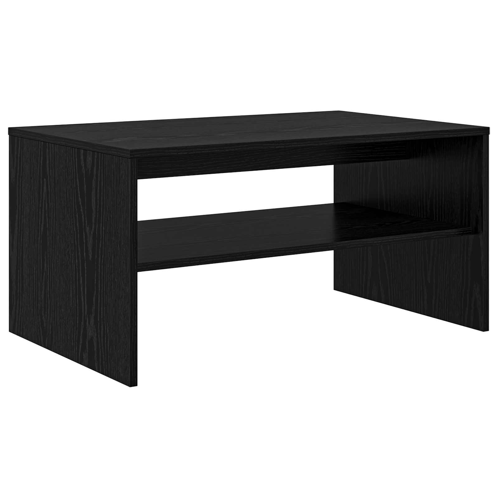 Kava Stol Crni hrast 80 x 50 x 40 cm Konstruirano drvo