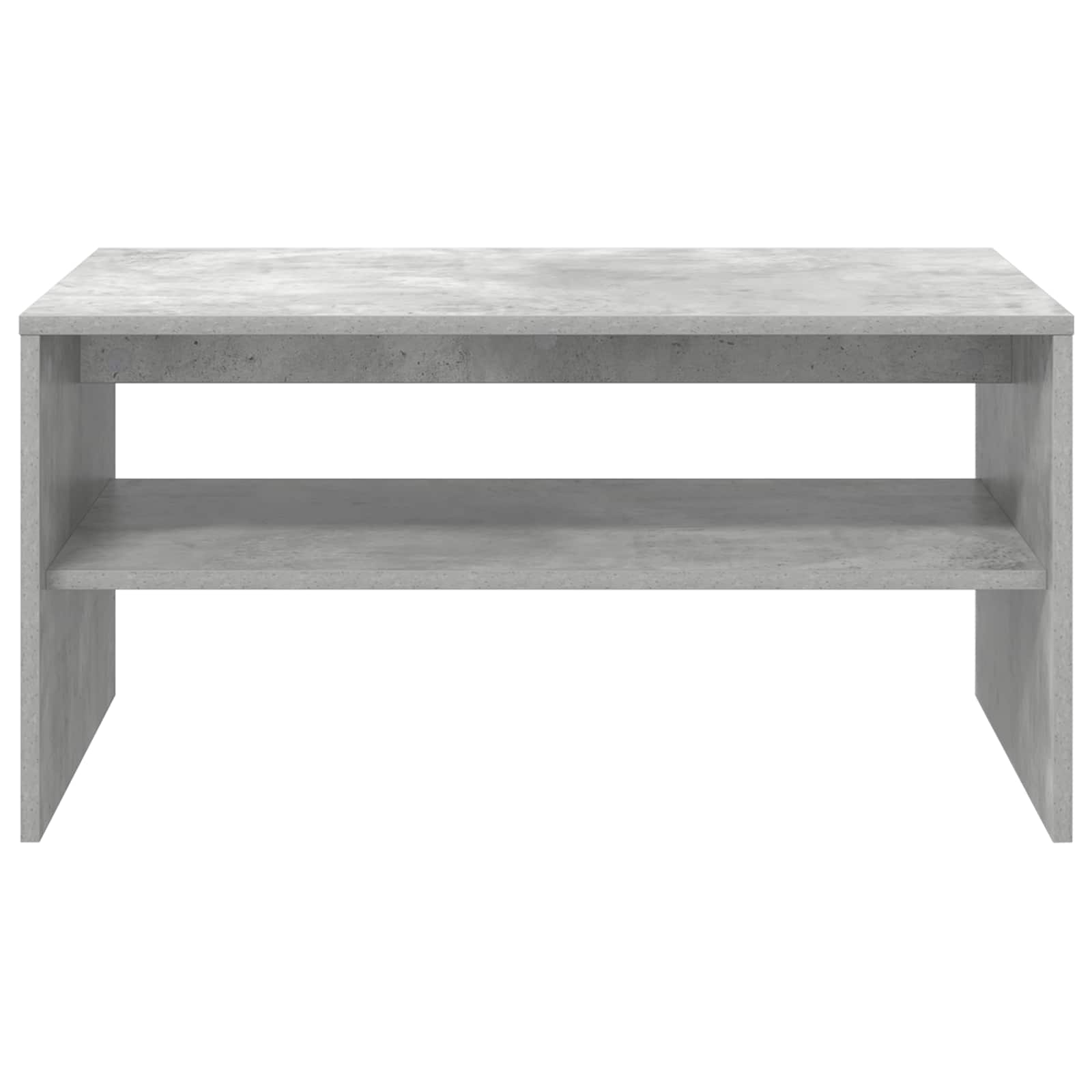 Kava Stol Betonski sivi 80 x 50 x 40 cm Konstruirano drvo