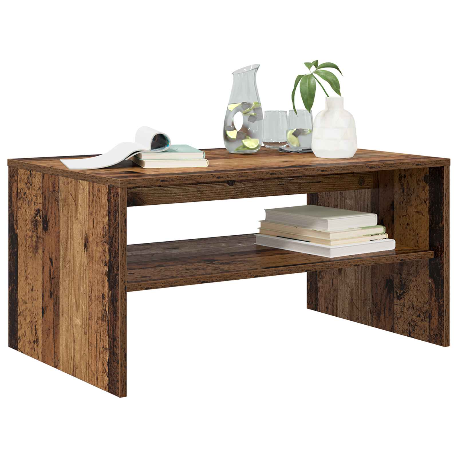 Kava Stol Staro drvo 80 x 50 x 40 cm Konstruirano drvo