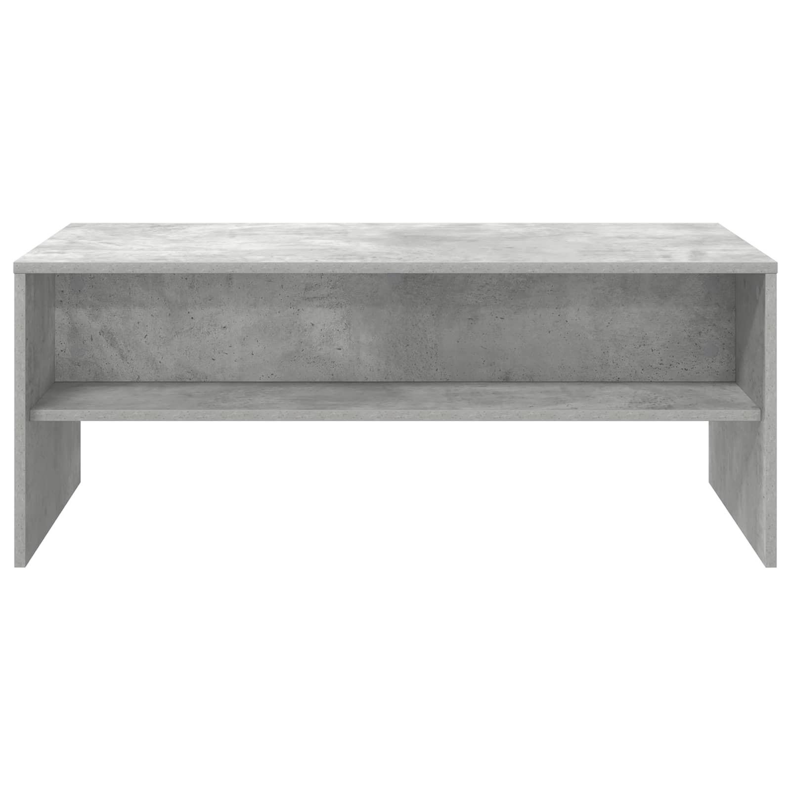 Kava Stol Betonski sivi 100 x 50 x 40 cm Konstruirano drvo